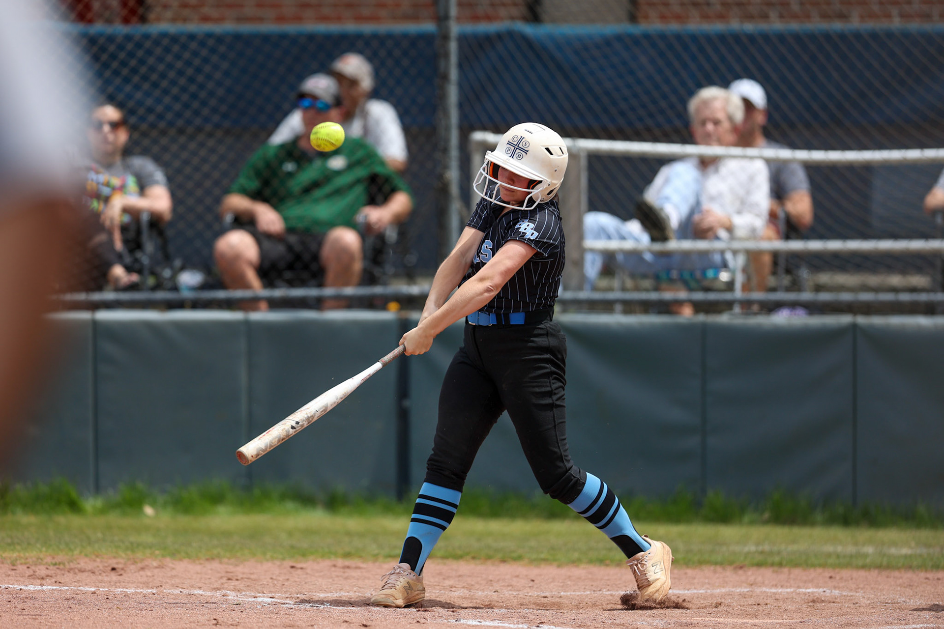 St. Benedict Softball vs Briarcrest at St. Benedict at Auburndale High School on April 23, 2022.  (Ryan Beatty/SBA)