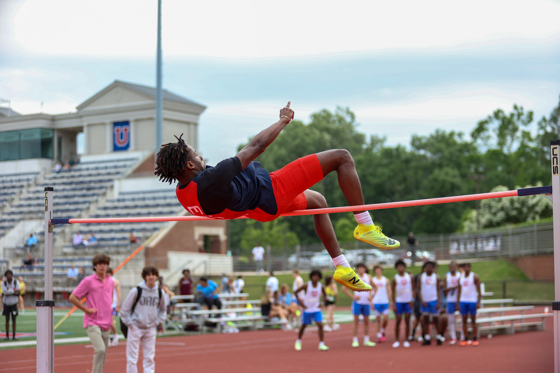 St. Benedict Track at Memphis University School in Memphis, TN on May 3, 2022. (Ryan Beatty/SBA)