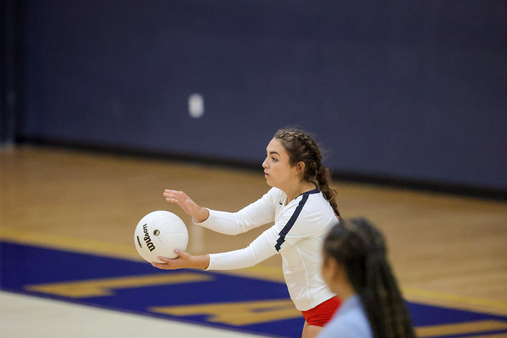 SBA Volleyball vs Lausanne on Wednesday, August 17, 2022. (Ryan Beatty/SBA)