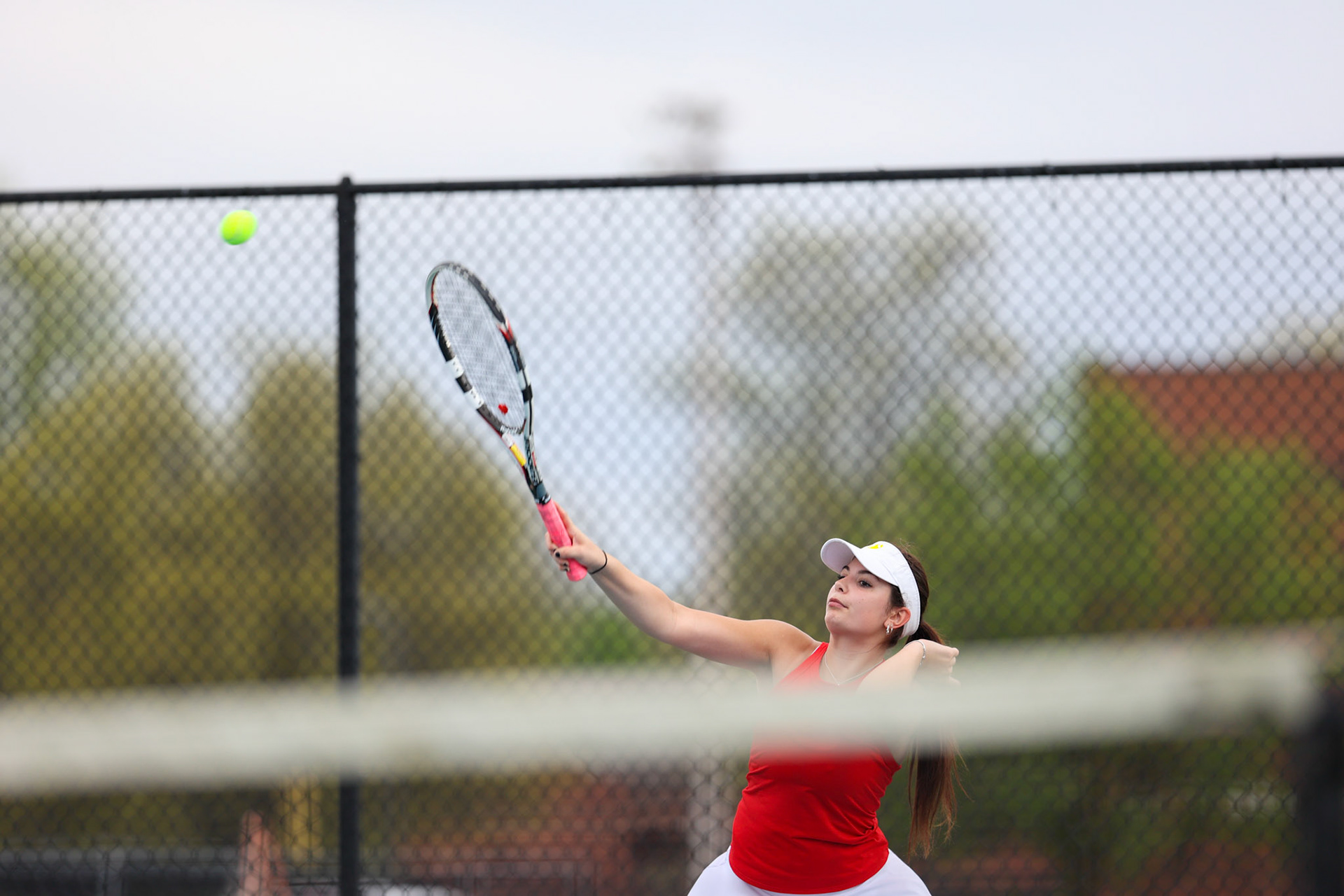 SBA Tennis vs Briacrest on Monday, April 3, 2023. (Ryan Beatty Photo)
