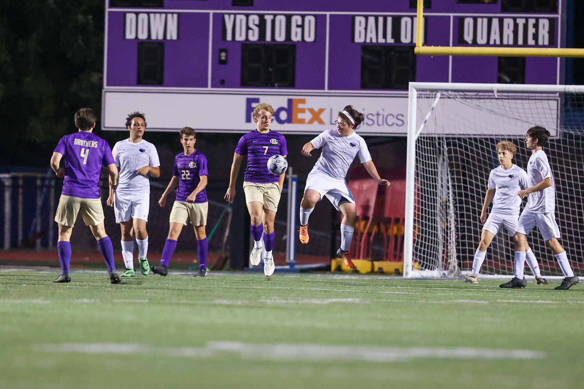 St. Benedict Soccer vs Christian Brothers at Christian Brothers High School in Memphis, TN on May 3, 2022. (Ryan Beatty/SBA)