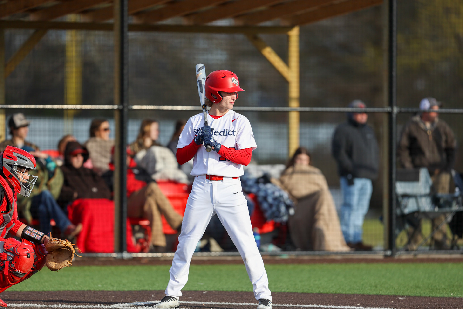 SBA Baseball vs Fayette Academy at USA Stadium in Millington, TN on Monday, March 13, 2023. (Ryan Beatty Photo)