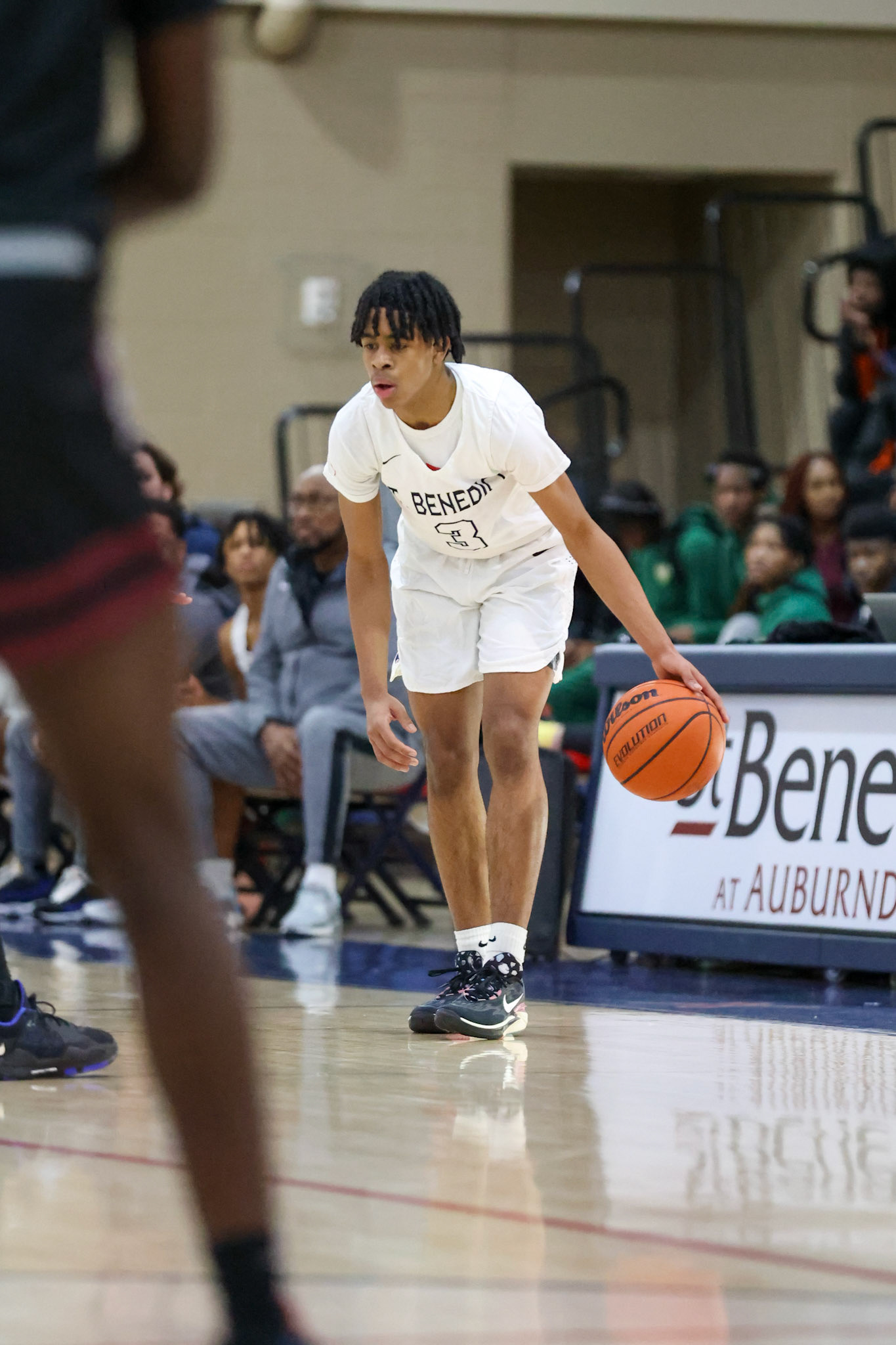 SBA Basketball vs Sacred Heart at the 2022 SBA Holiday Hoops Tournament. (Ryan Beatty Photo)