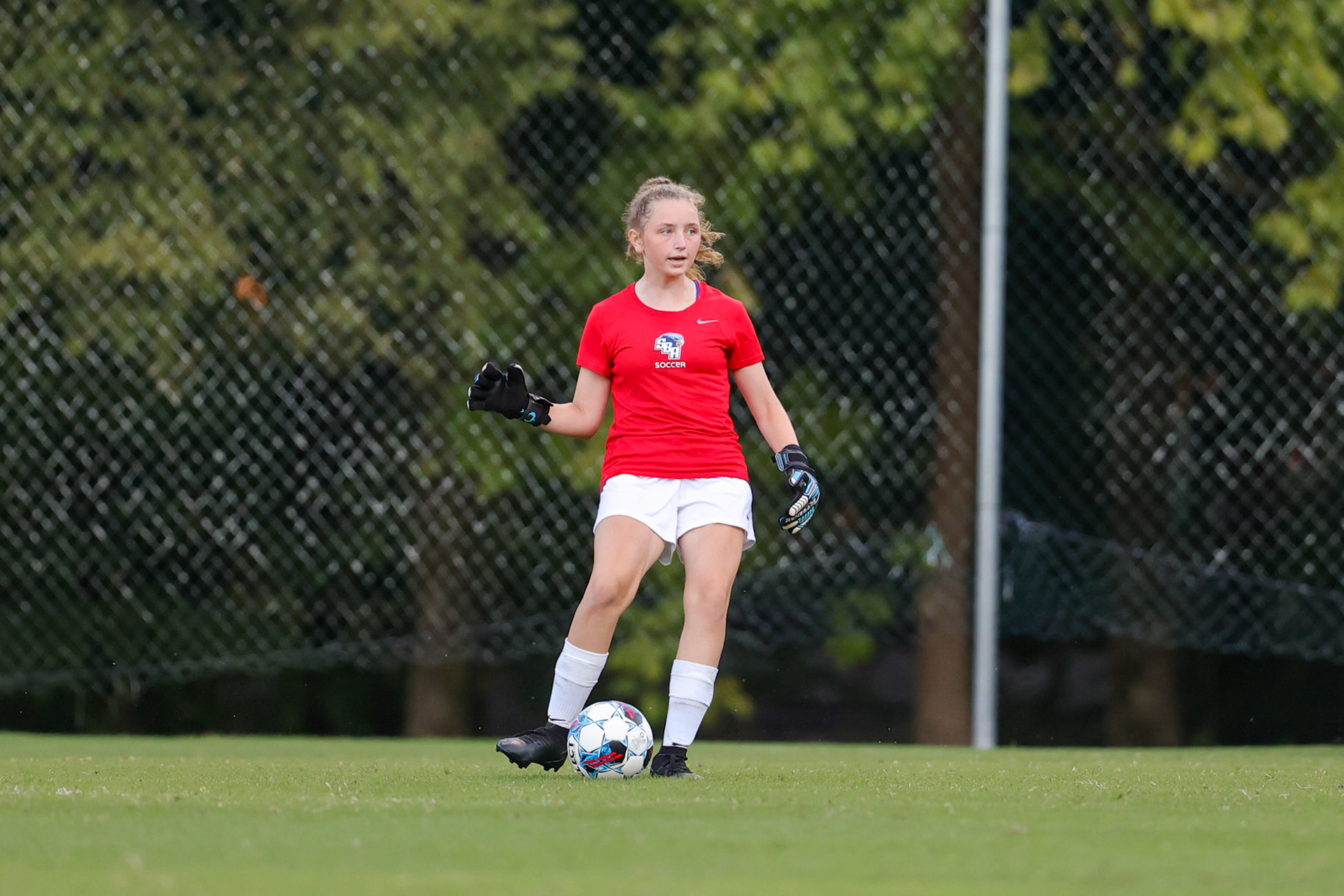 SBA Soccer vs Bartlett at Bartlett High School on Thursday, August 18, 2022. (Ryan Beatty/SBA)