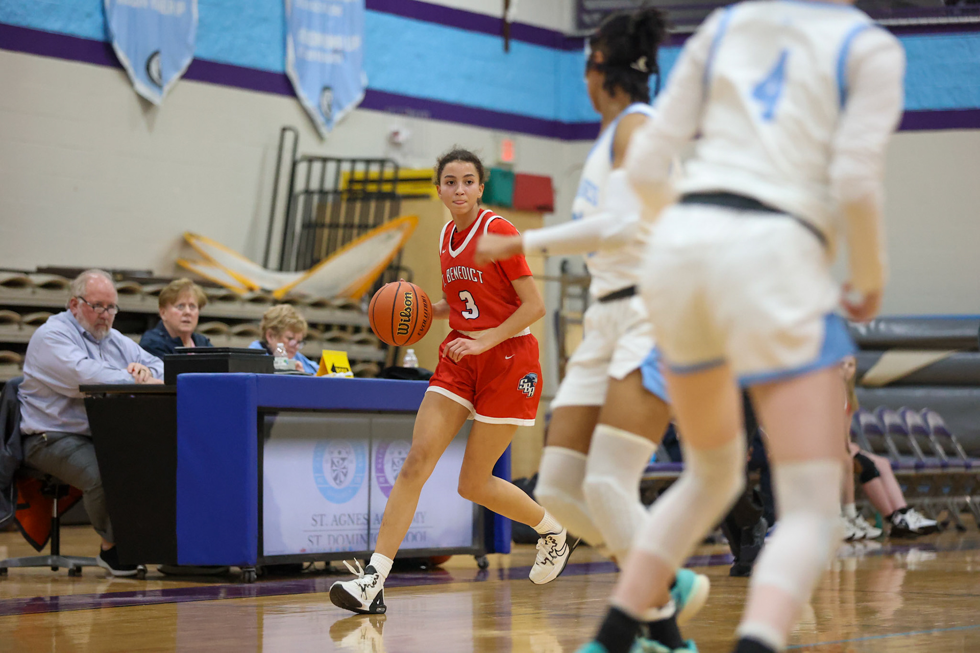 SBA Girls Basketball vs St. Agnes on Monday, January 23, 2022. (Ryan Beatty Photo)