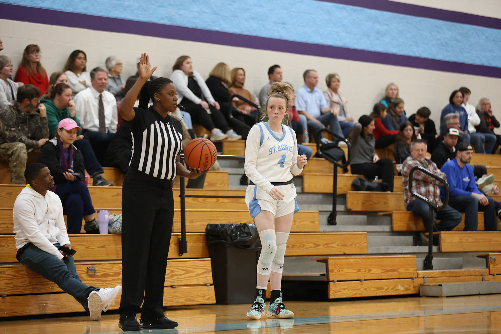 SBA Girls Basketball vs St. Agnes on Monday, January 23, 2022. (Ryan Beatty Photo)