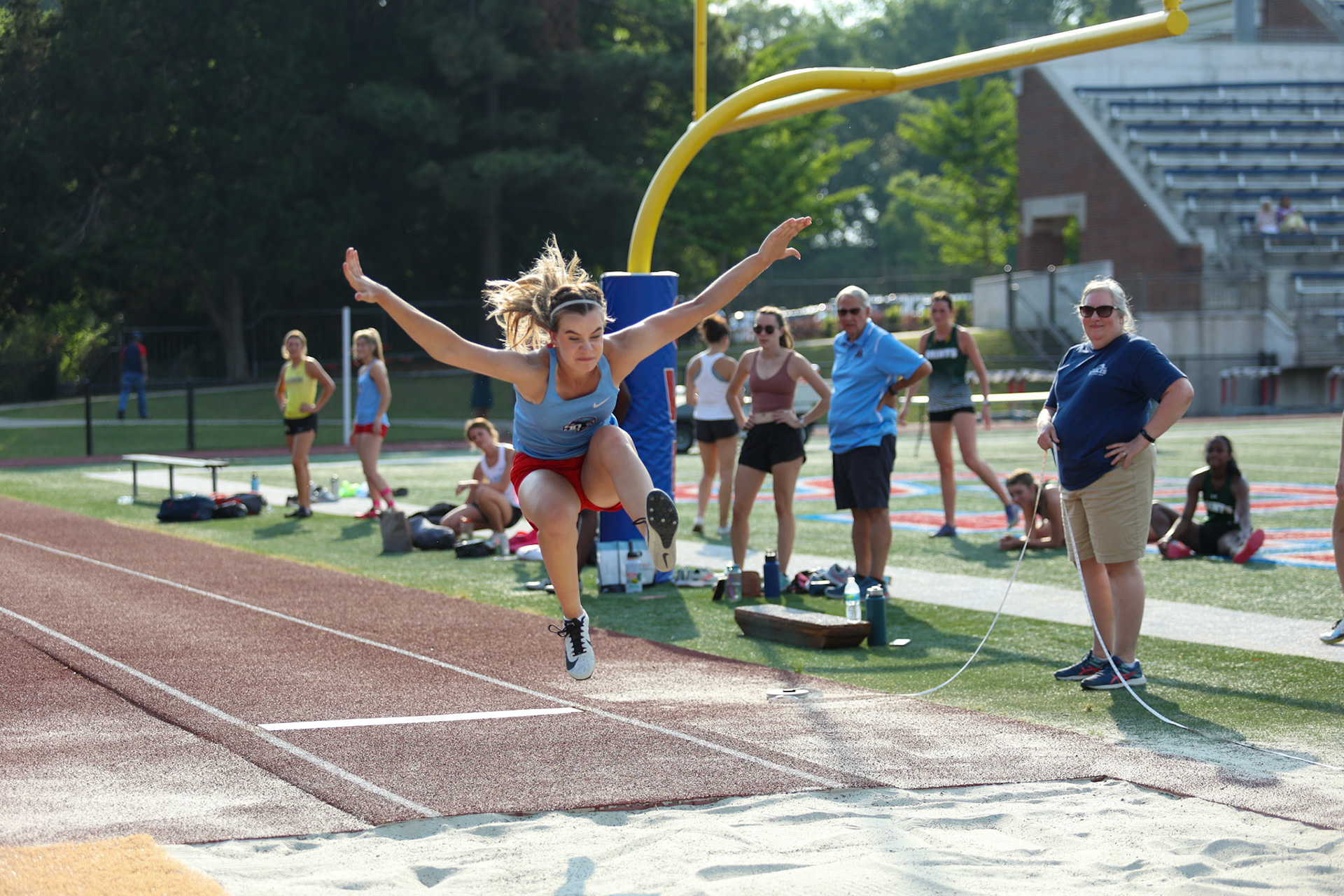 St. Benedict Track at MUS Region Meet on May 11, 2022. (Ryan Beatty/SBA)