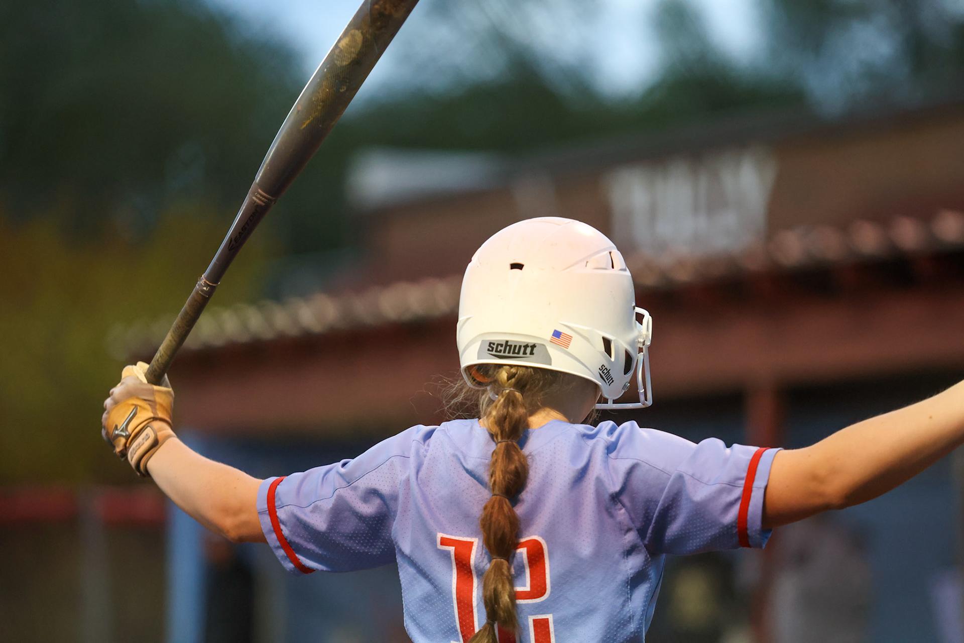 St. Benedict Softball vs Millington on Senior Night at St. Benedict at Auburndale in Memphis, TN on April 20, 2022. (Ryan Beatty/SBA)