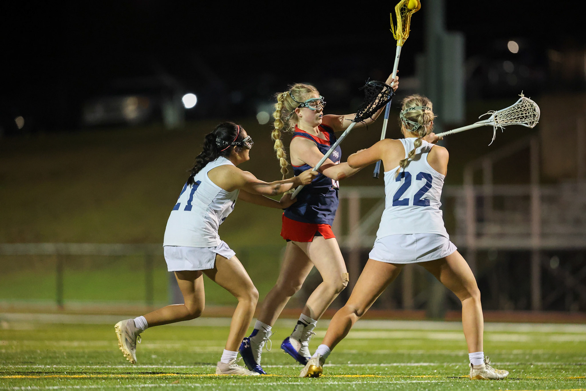 SBA Girls Lacrosse vs Lausanne on Wednesday, March 8, 2023. (Ryan Beatty Photo)