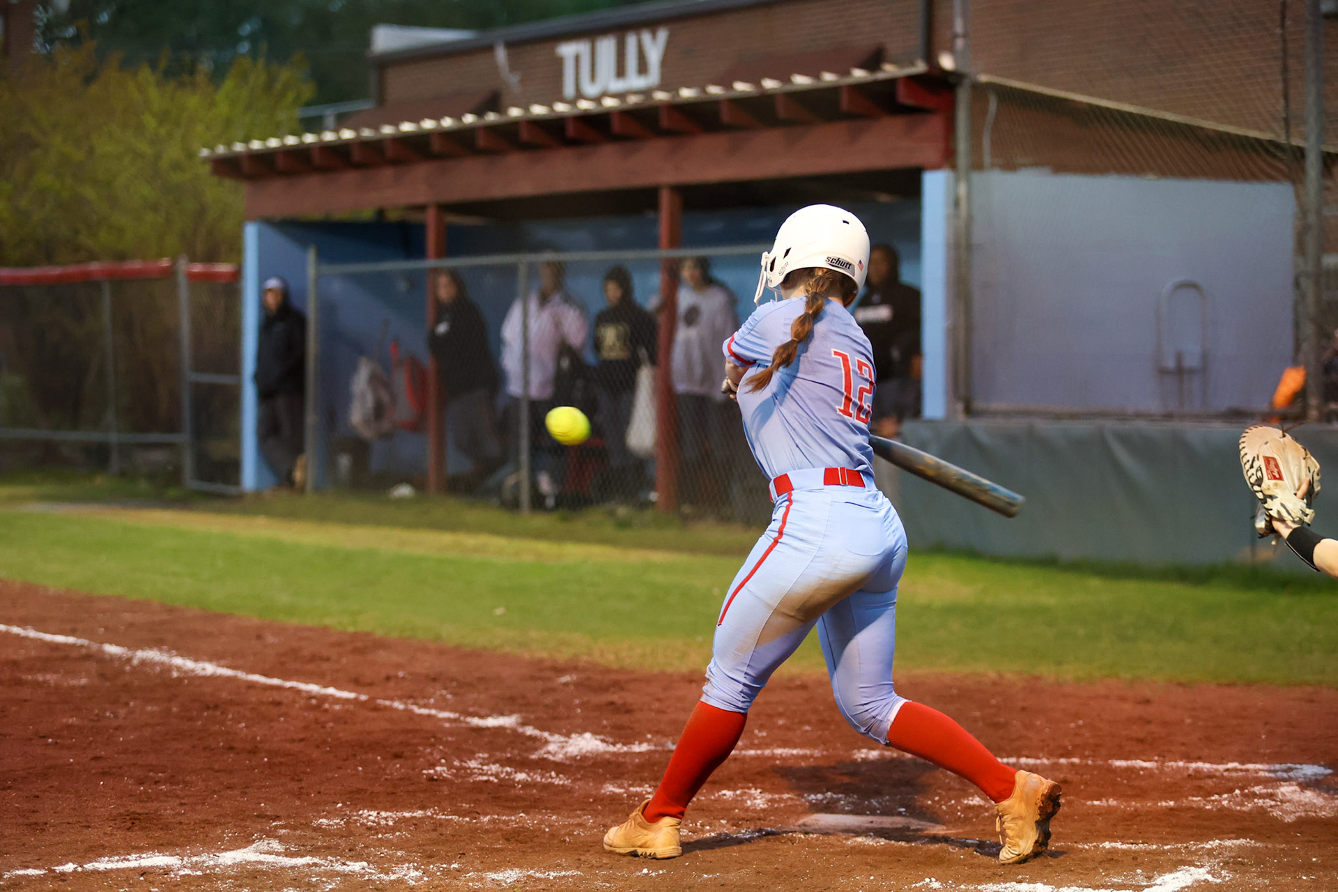 St. Benedict Softball vs Millington on Senior Night at St. Benedict at Auburndale in Memphis, TN on April 20, 2022. (Ryan Beatty/SBA)