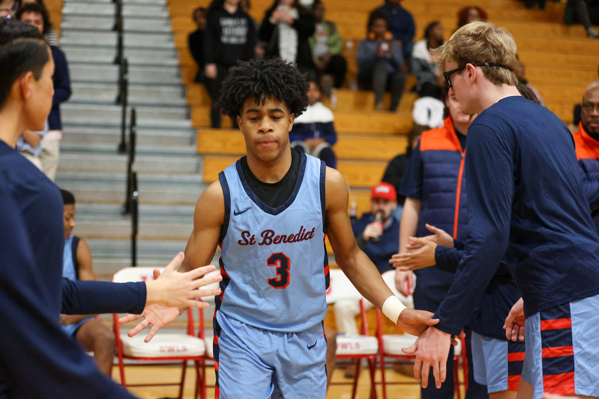 SBA Boys Basketball at MUS. (Ryan Beatty Photo)