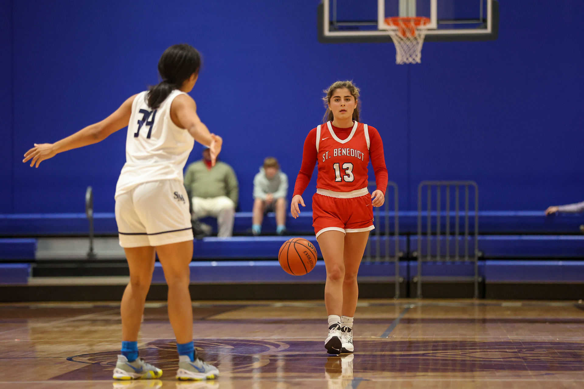 SBA Girls Basketball vs St. Mary’s. (Ryan Beatty Photo)