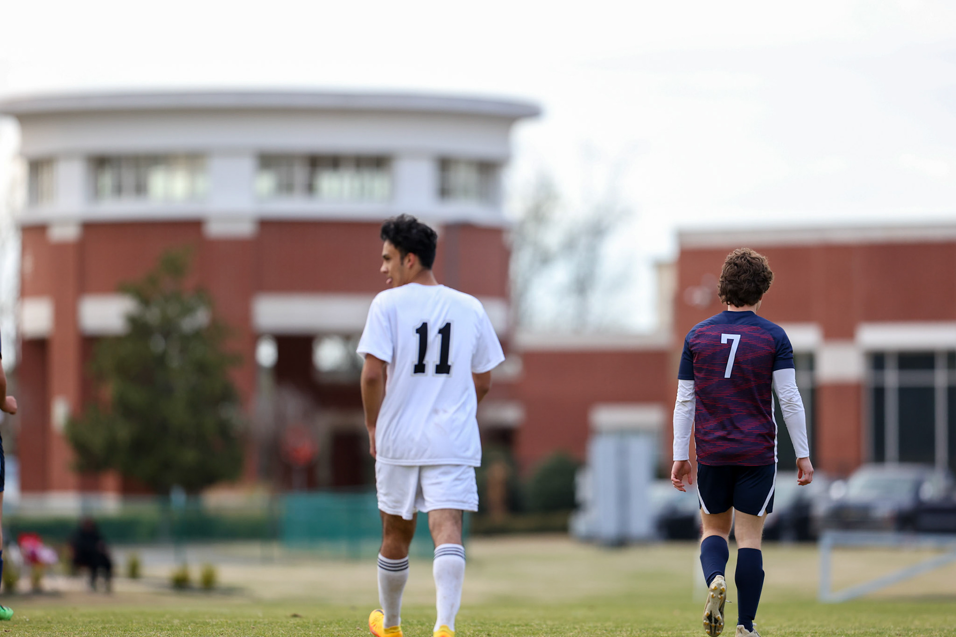 St. Benedict Soccer vs Millington on April 7, 2022 at St. Benedict At Auburndale High School in Memphis, TN. (Ryan Beatty/SBA)
