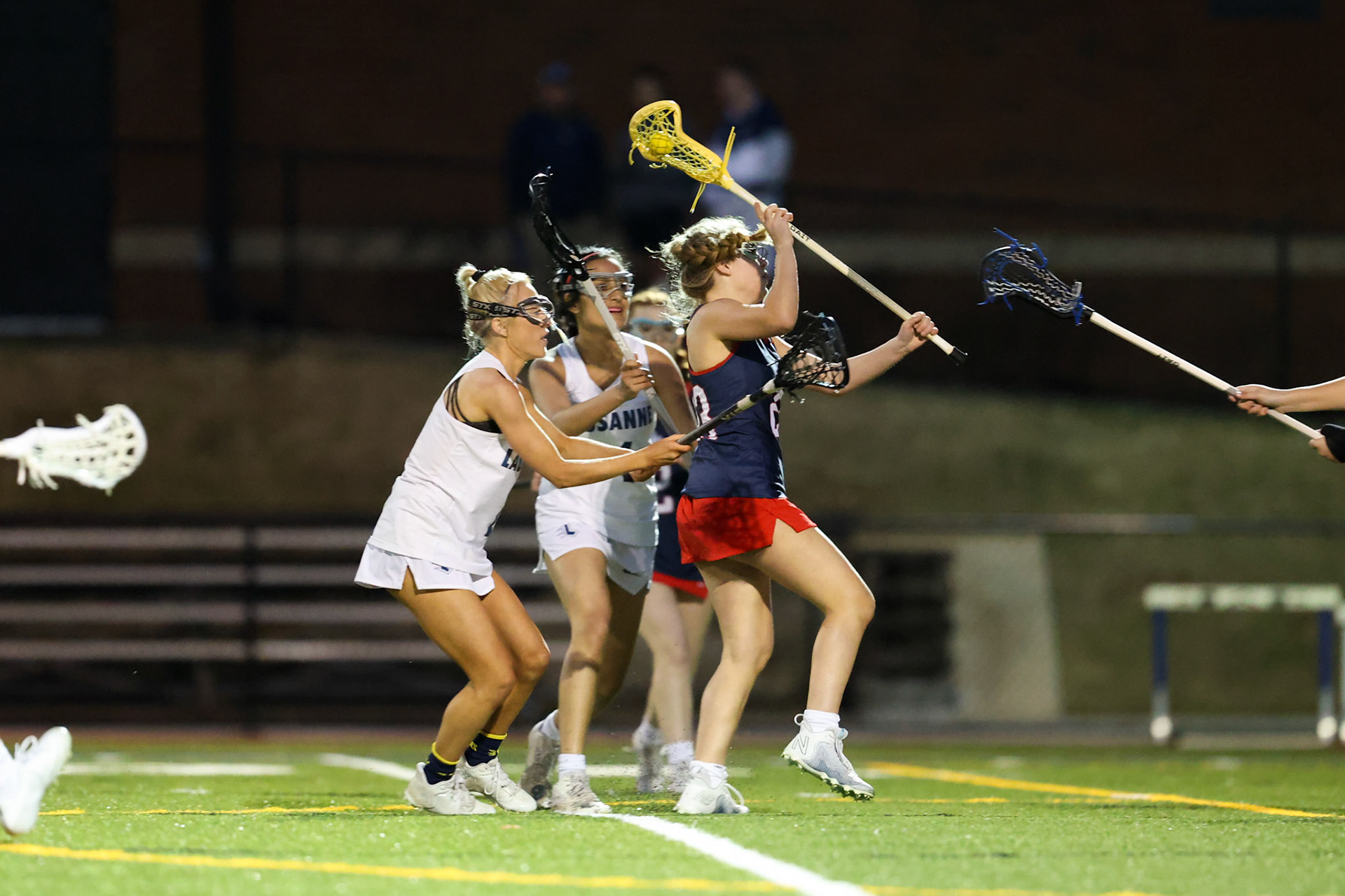 SBA Girls Lacrosse vs Lausanne on Wednesday, March 8, 2023. (Ryan Beatty Photo)