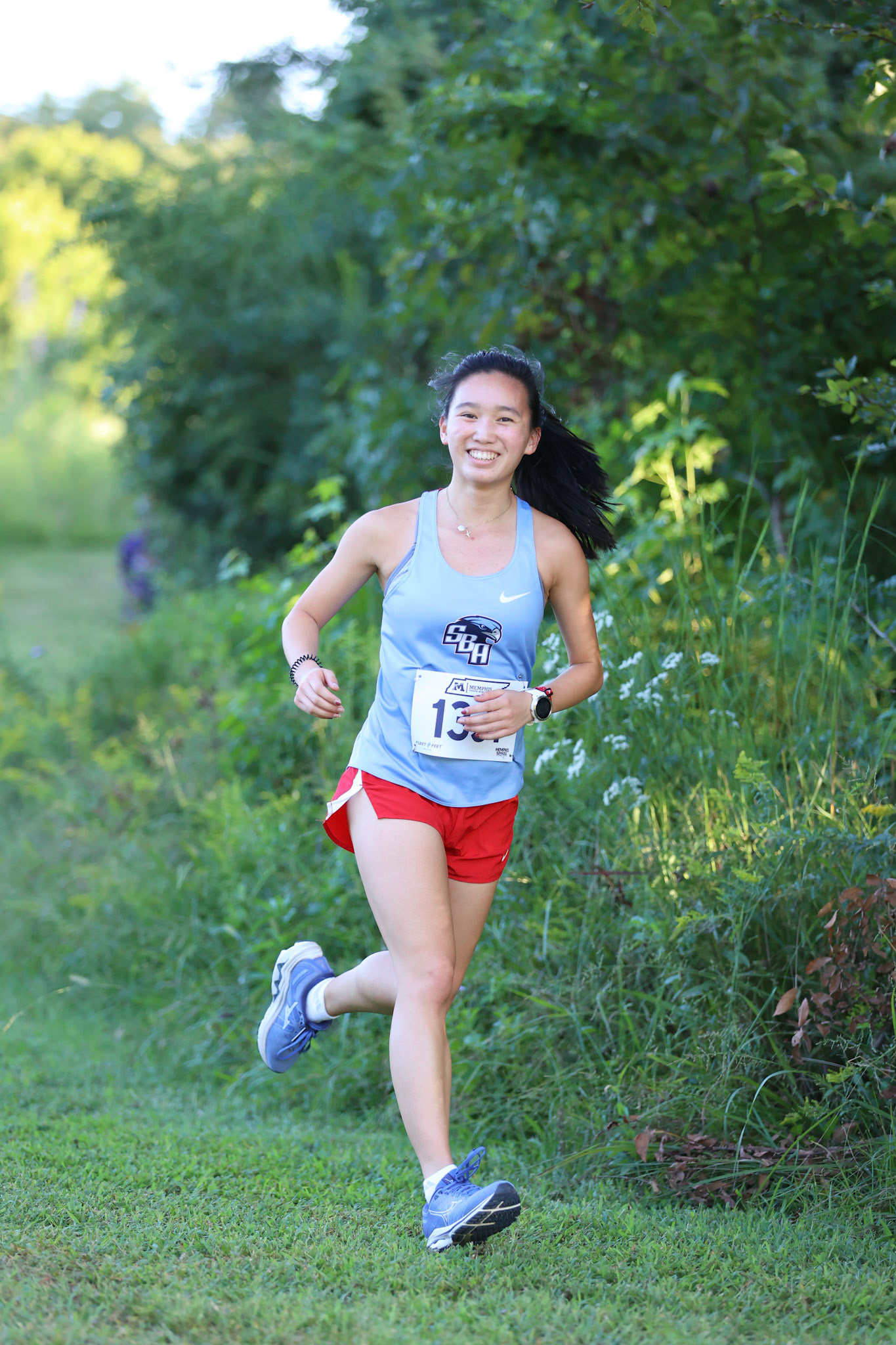 St. Benedict Cross Country MYA Meet 1 at Shelby Farms on Wednesday, September 14, 2022. (Ryan Beatty/SBA)