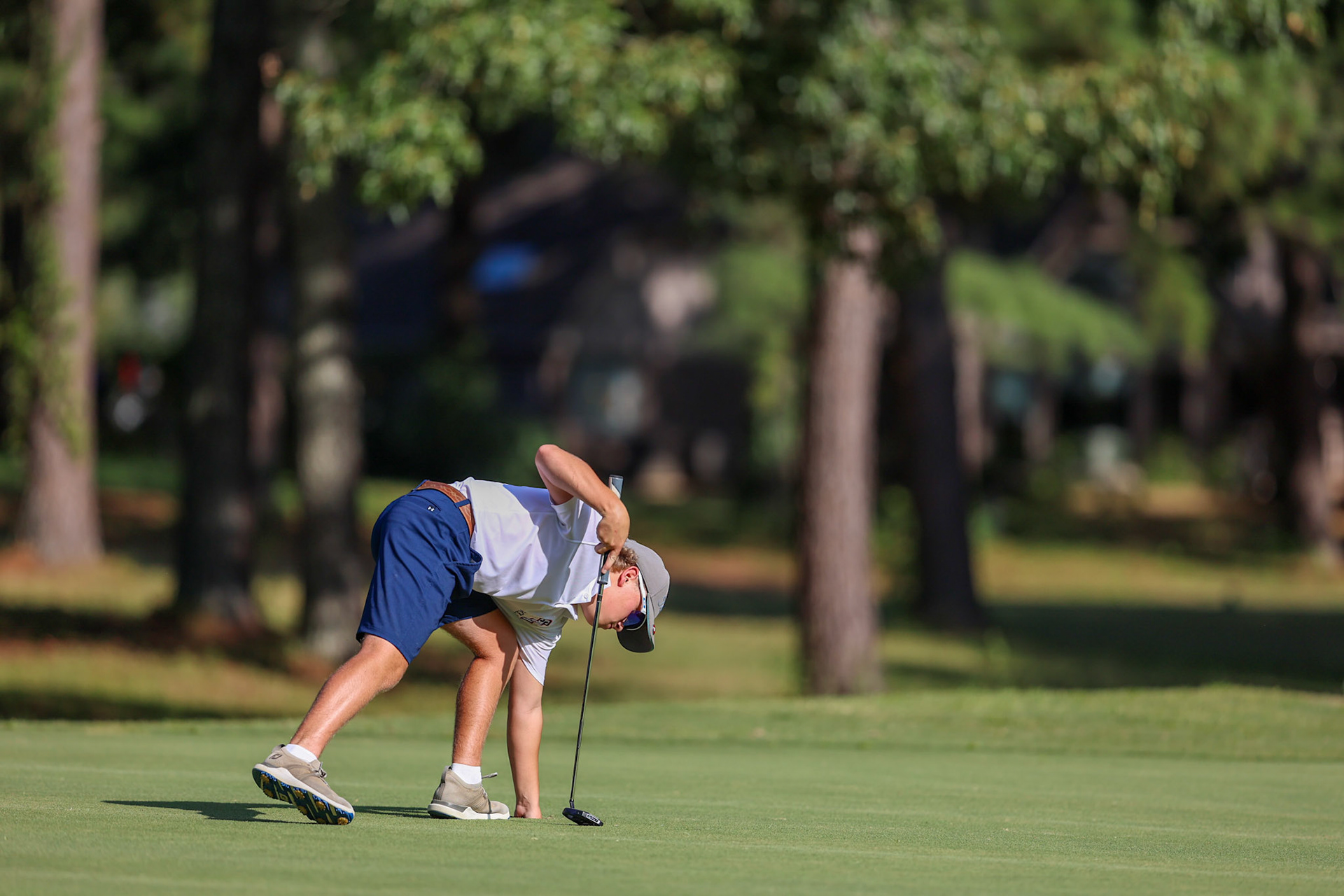 St. Benedict Boys Golf vs Briarcrest at the Lakeland Golf Club on Thursday, September 15, 2022. (Ryan Beatty/SBA)