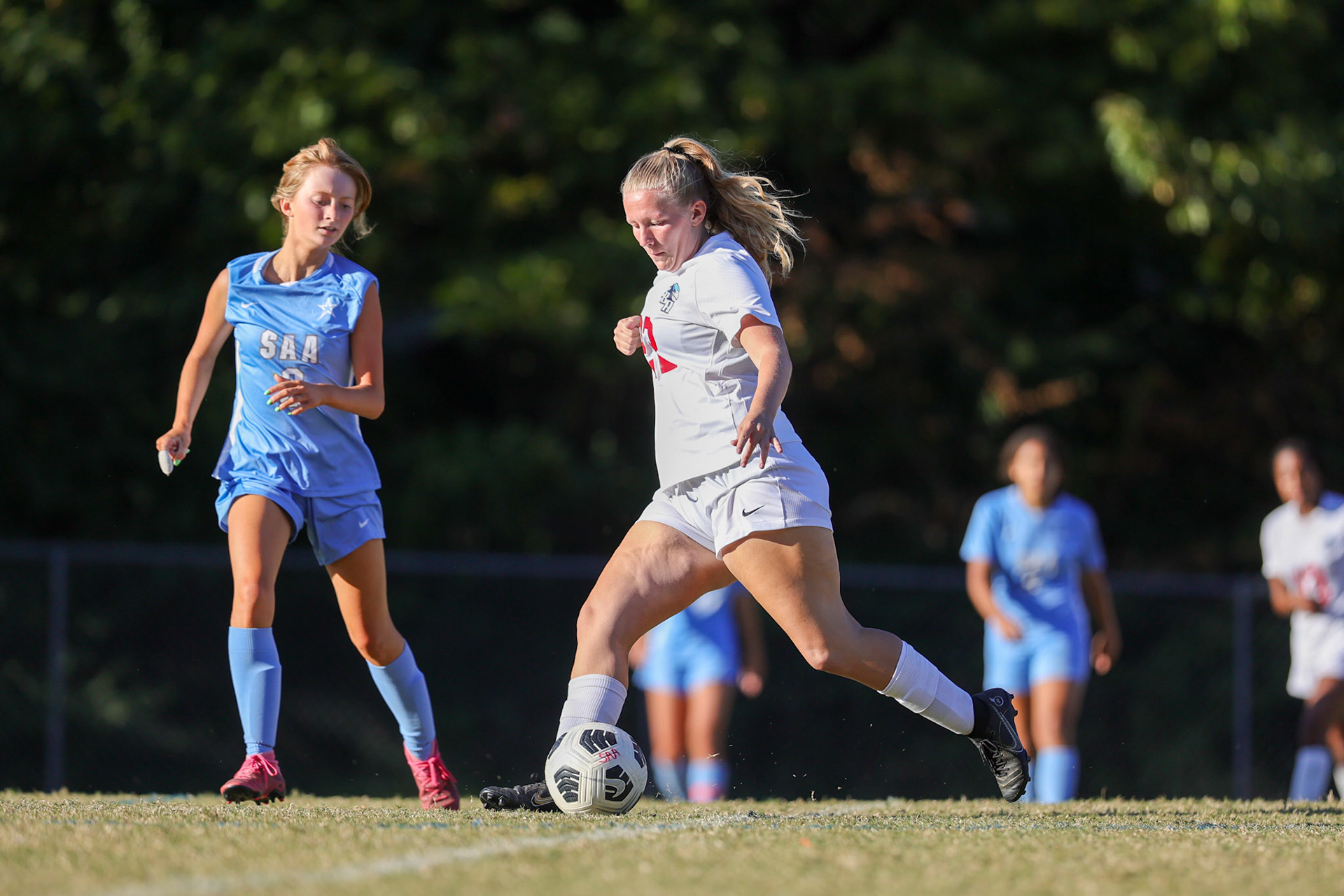 SBA Soccer vs St. Agnes at St. Agnes Academy in Memphis, TN on October 3, 2022. (Ryan Beatty)