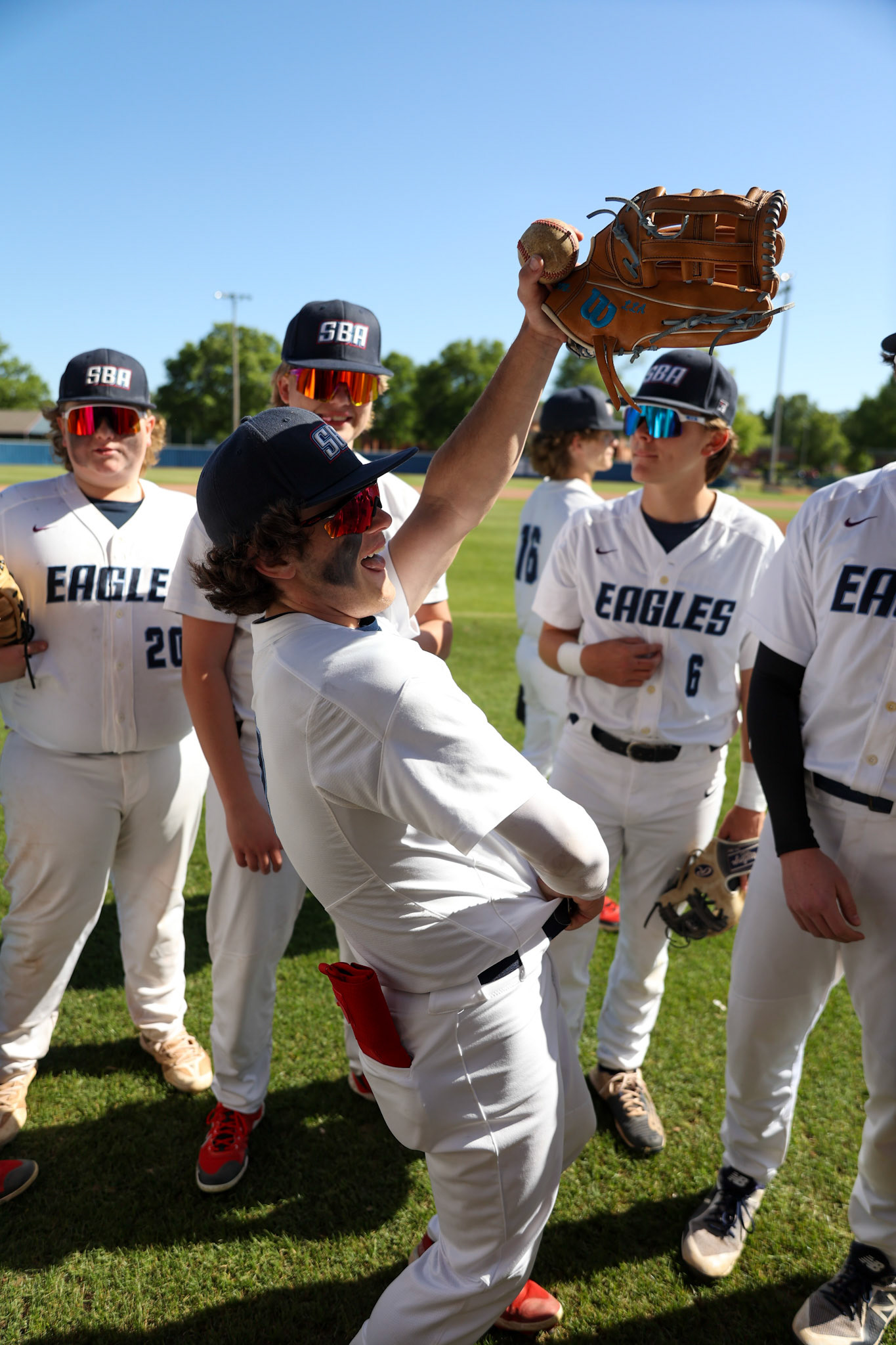 SBA Baseball vs Millington (Ryan Beatty Photo)