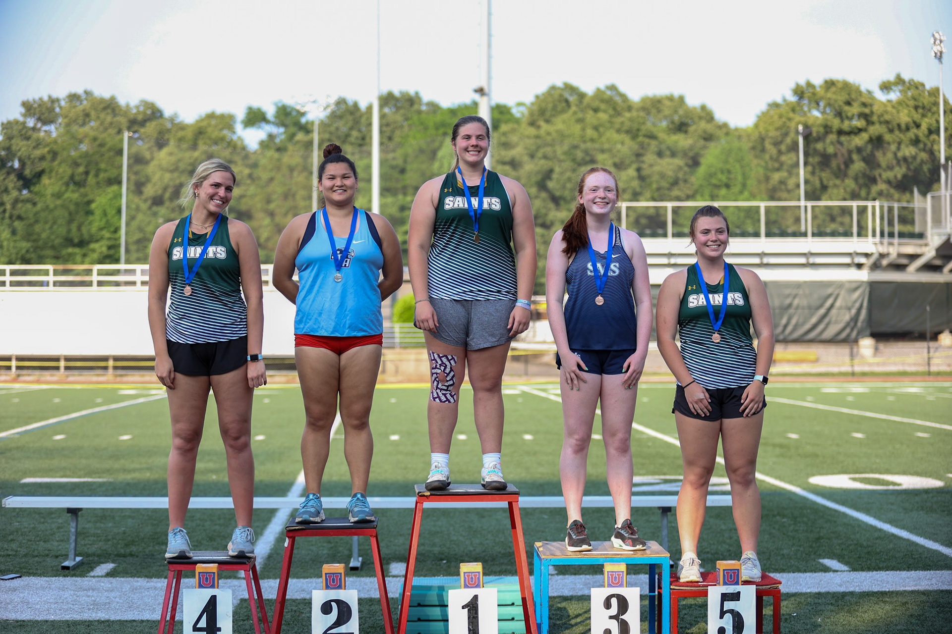 St. Benedict Track at MUS Region Meet on May 11, 2022. (Ryan Beatty/SBA)
