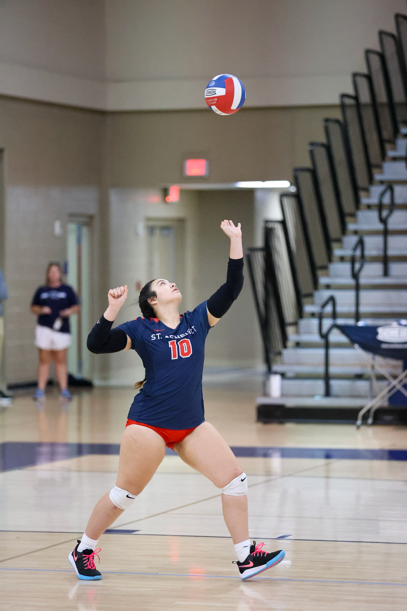 St. Benedict Volleyball vs West Memphis at St. Benedict on Monday, September 12, 2022. (Ryan Beatty/SBA)