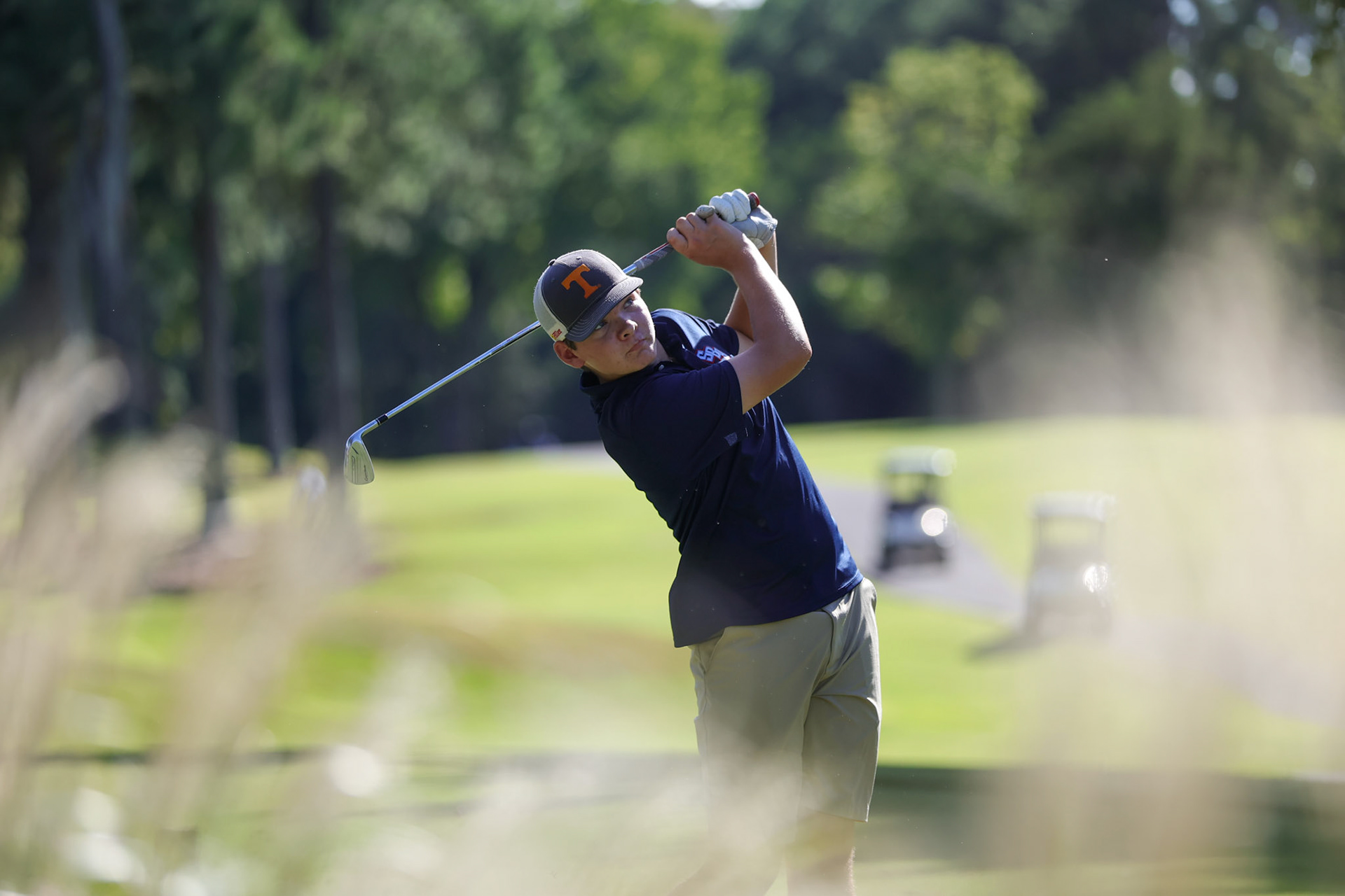 St. Benedict Boys Golf at Colonial on August 30, 2022. (Ryan Beatty/SBA)