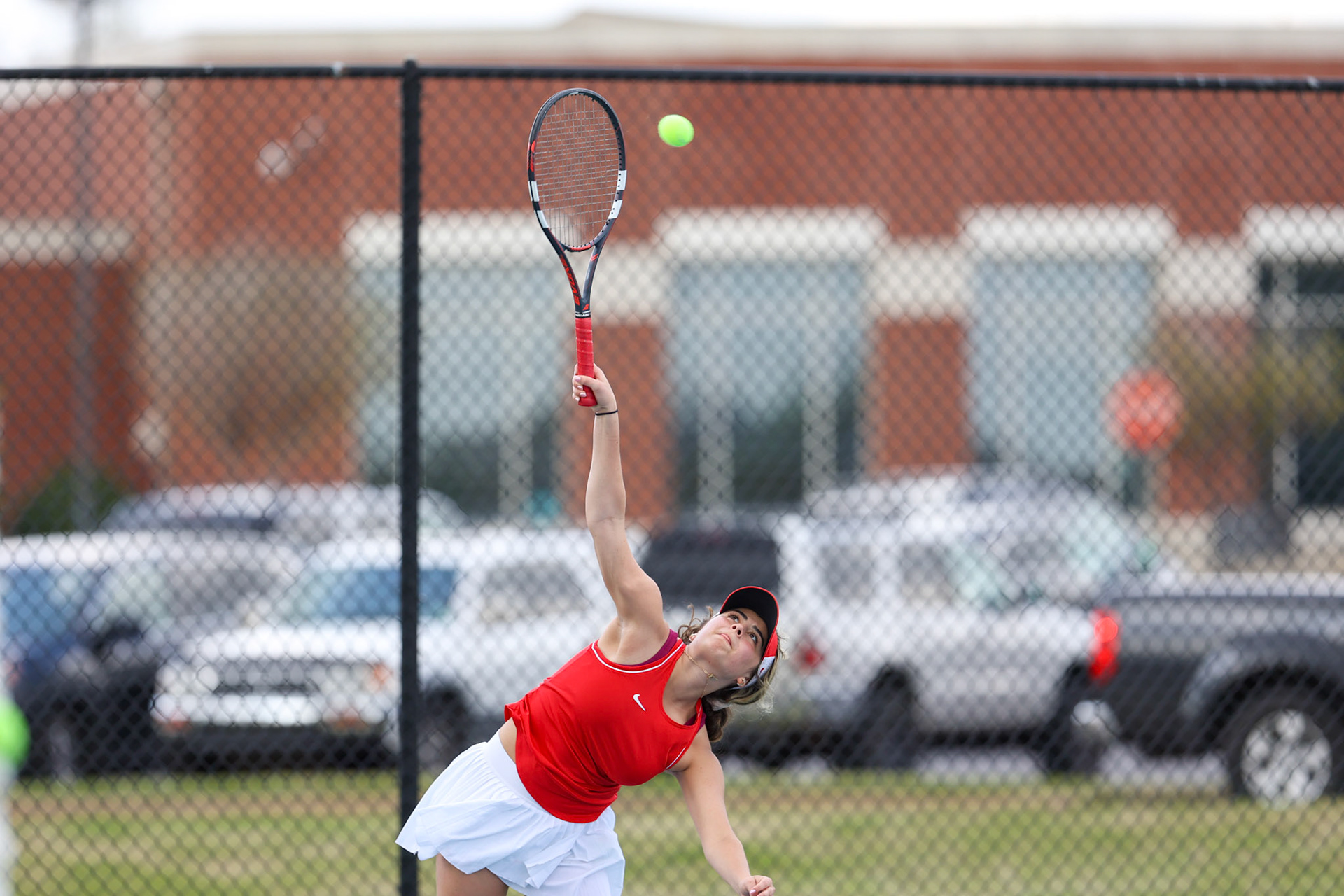 St. Benedict Tennis vs St. Agnes at St. Benedict at Auburndale High School in Memphis, TN on April 21, 2022. (Ryan Beatty/SBA)