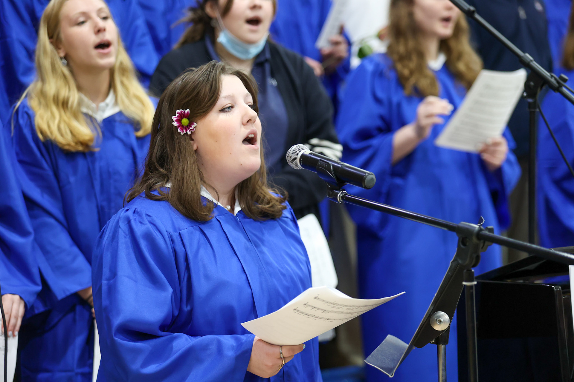 May Crowning at St. Benedict at Auburndale High School in Memphis, TN on May 3, 2022. (Ryan Beatty/SBA)