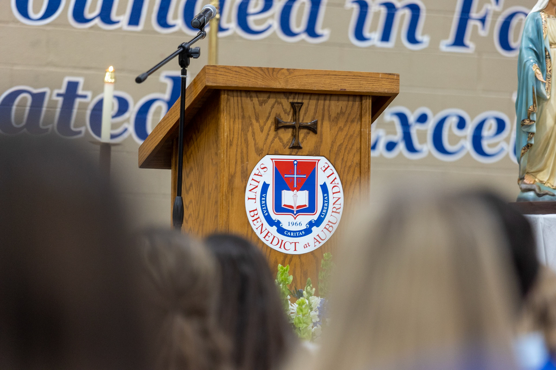 May Crowning at St. Benedict at Auburndale High School in Memphis, TN on May 3, 2022. (Ryan Beatty/SBA)