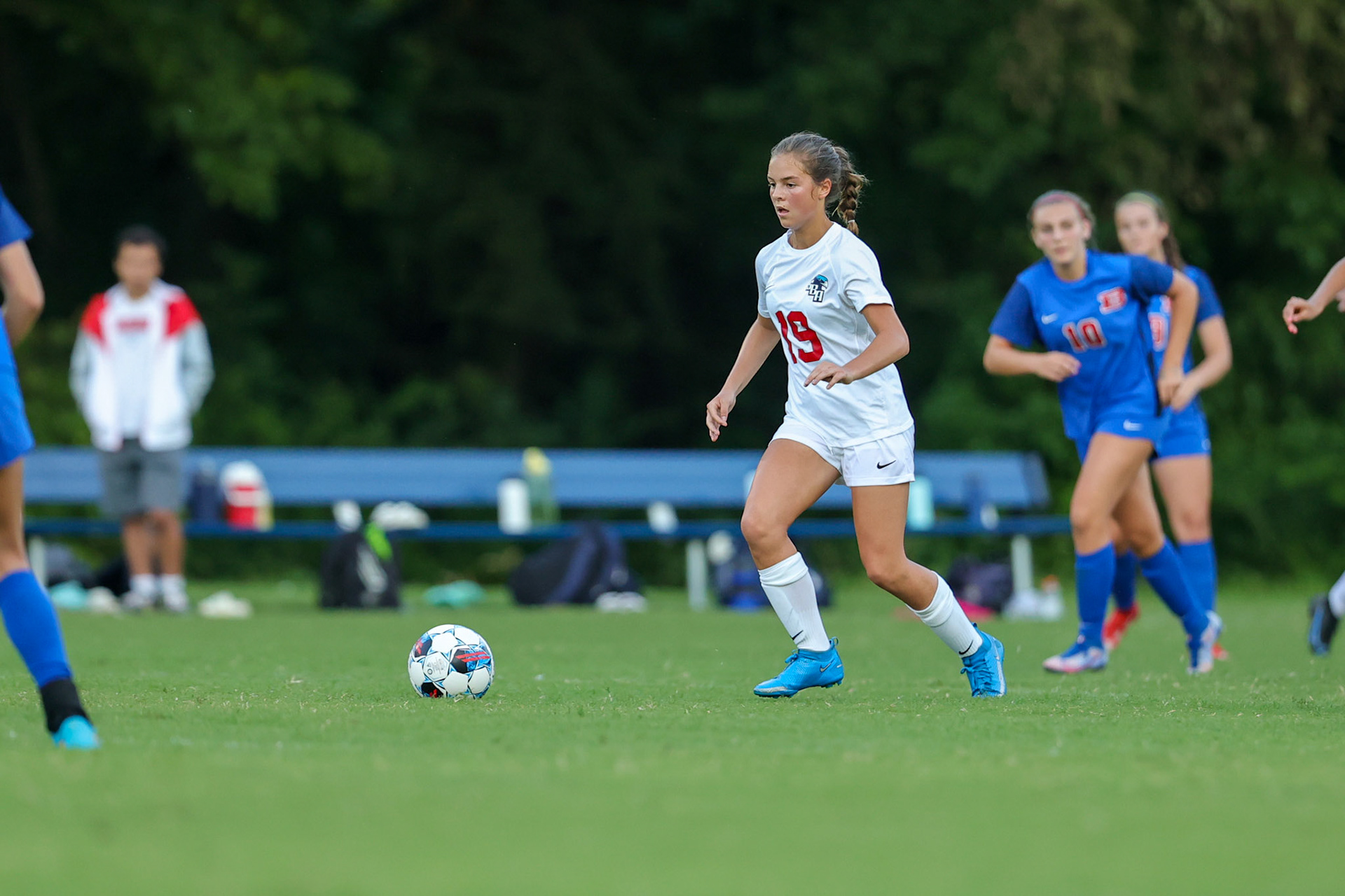 SBA Soccer vs Bartlett at Bartlett High School on Thursday, August 18, 2022. (Ryan Beatty/SBA)