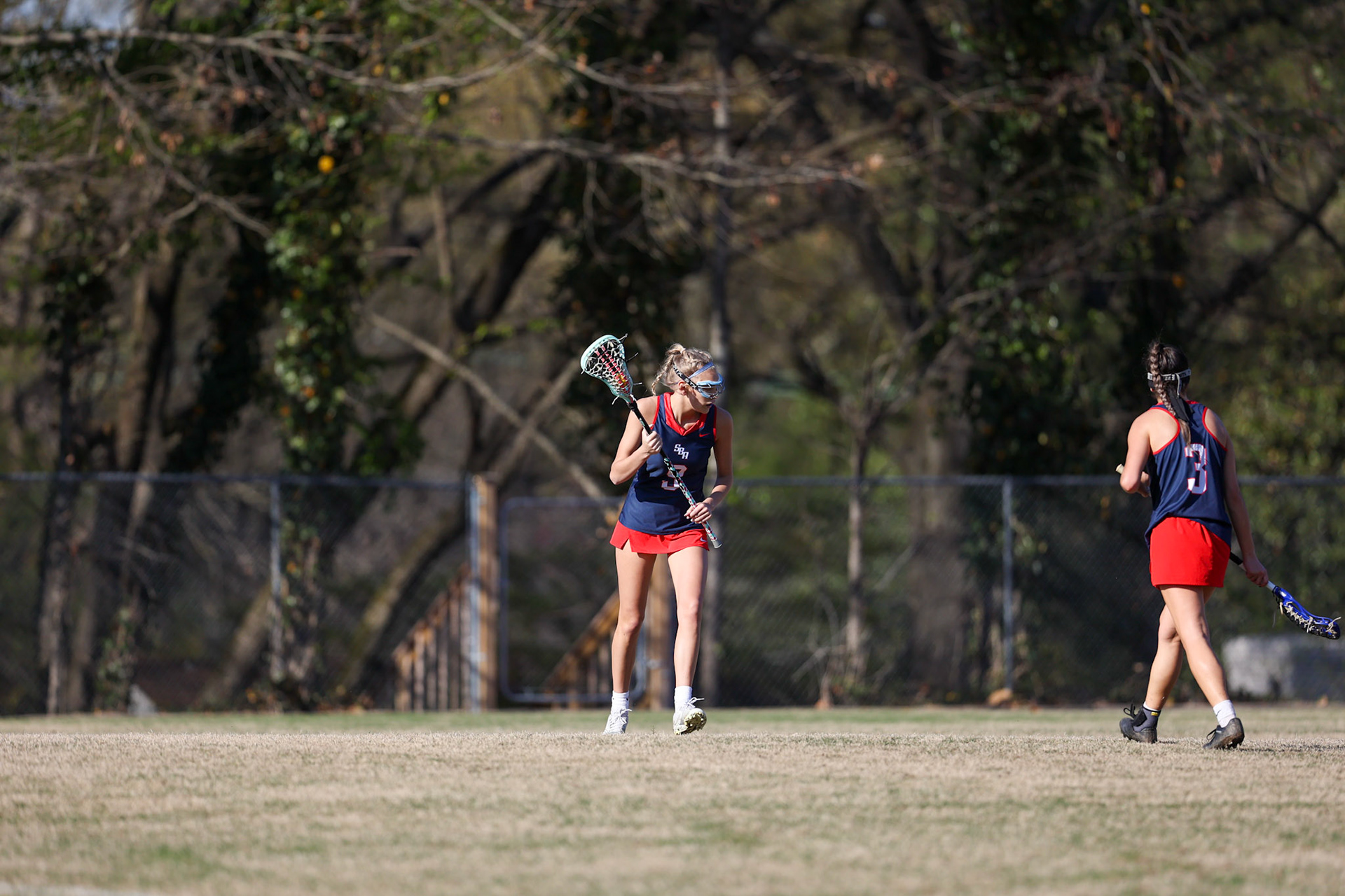 St. Benedict Girls Lacrosse vs St. Agnes on April 5, 2022 at St. Agnes Academy in Memphis, TN. (Ryan Beatty/SBA)