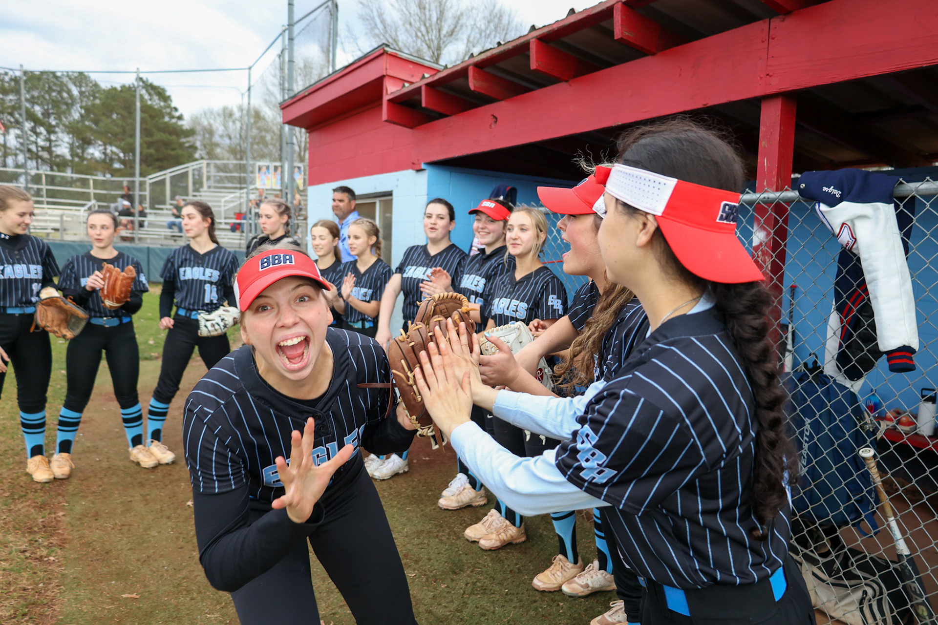 St. Benedict Softball vs St. Agnes Academy on Wednesday April 6, 2022 at St. Benedict At Auburndale High School in Memphis, TN. (Ryan Beatty/SBA)