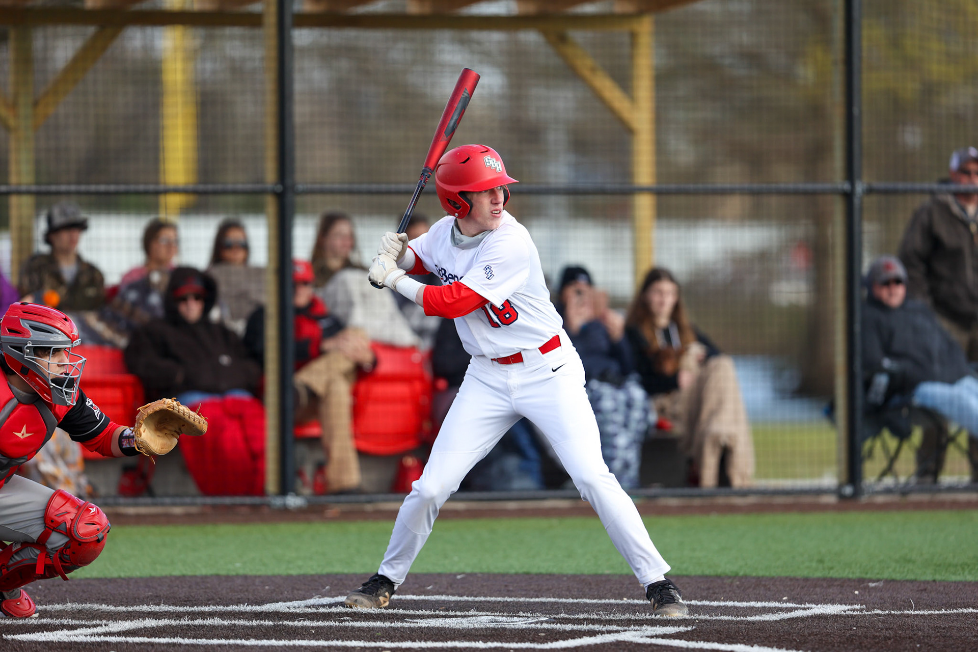 SBA Baseball vs Fayette Academy at USA Stadium in Millington, TN on Monday, March 13, 2023. (Ryan Beatty Photo)