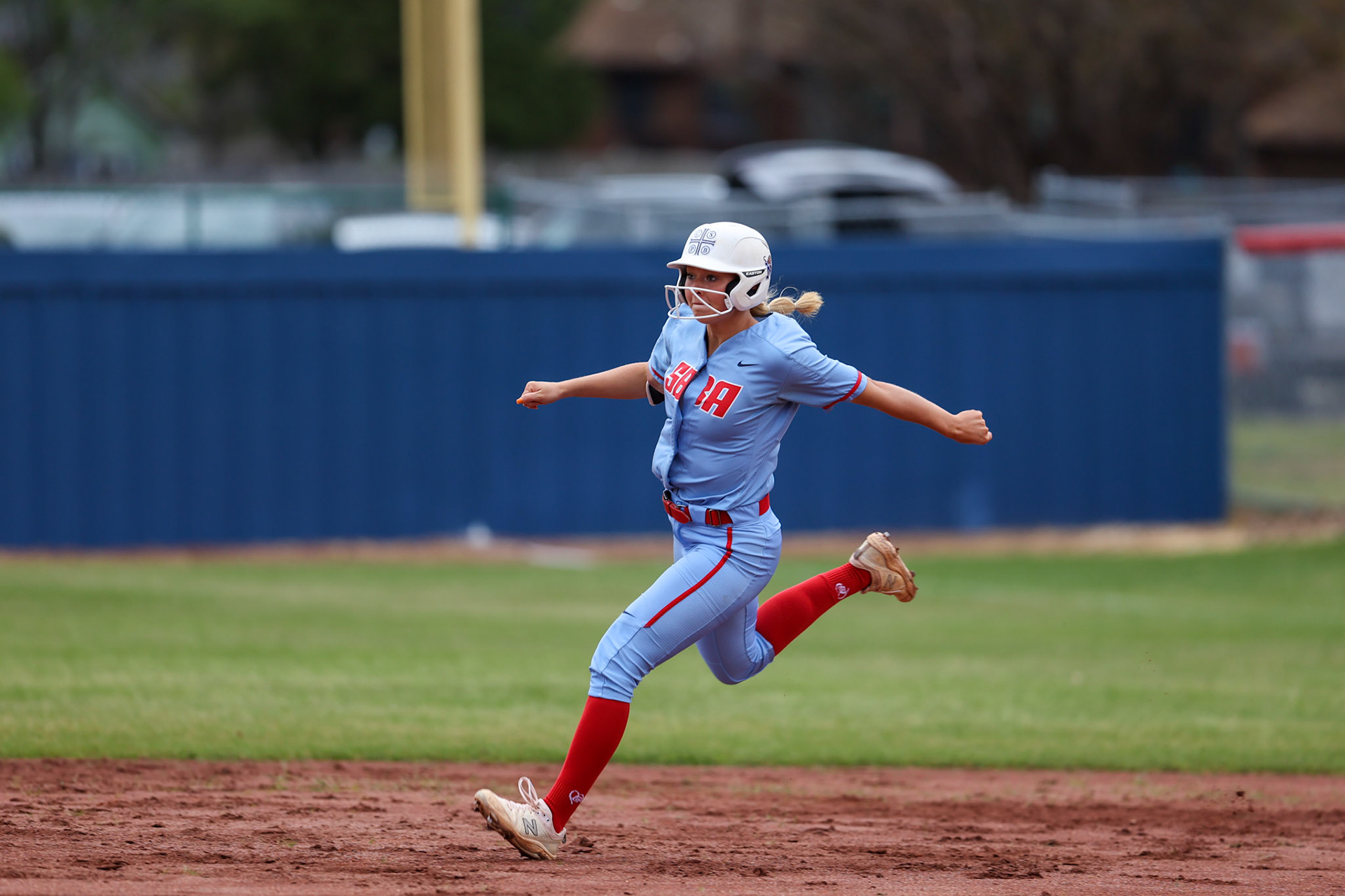 St. Benedict Softball vs Millington on Senior Night at St. Benedict at Auburndale in Memphis, TN on April 20, 2022. (Ryan Beatty/SBA)