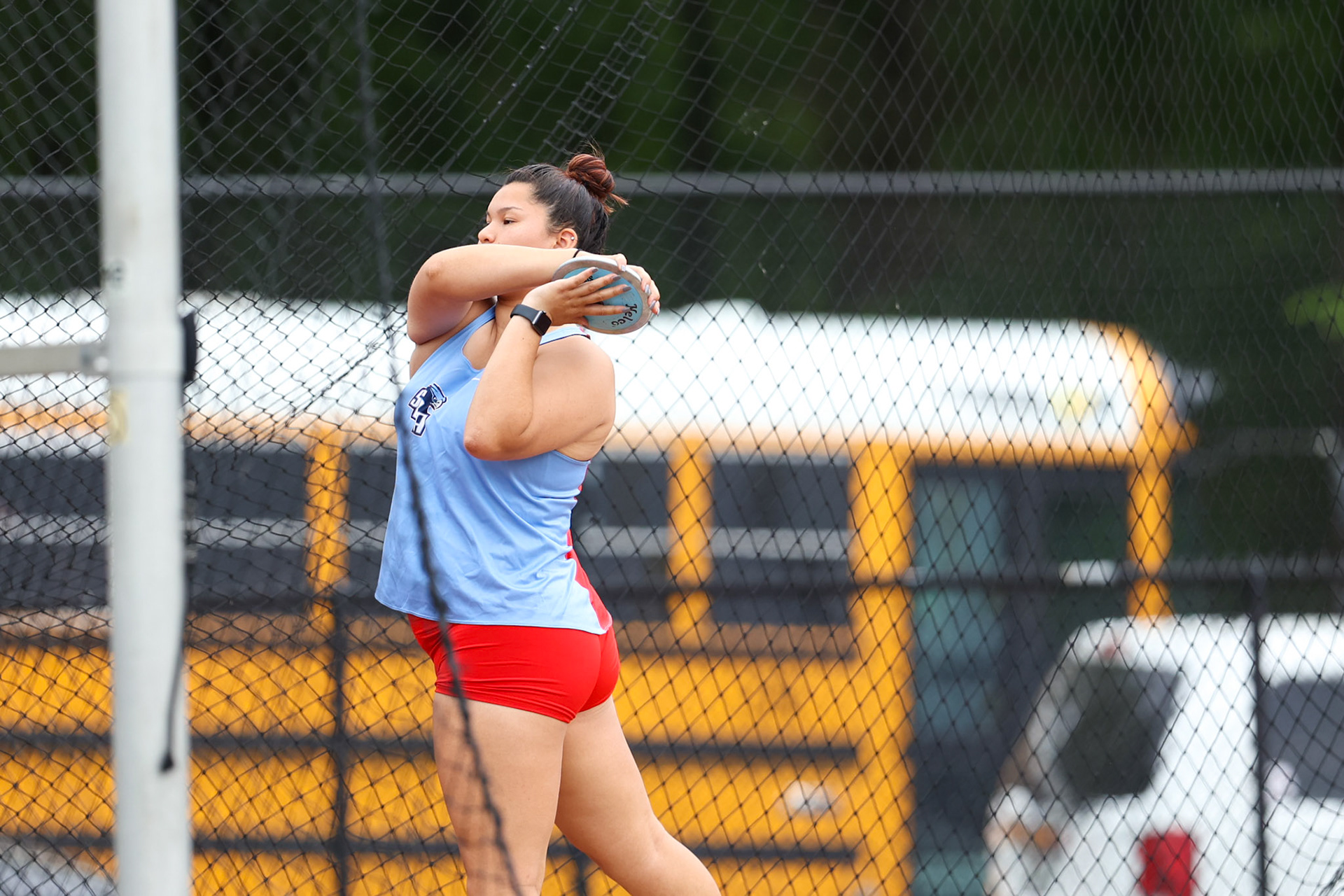 St. Benedict Track at Memphis University School in Memphis, TN on May 3, 2022. (Ryan Beatty/SBA)