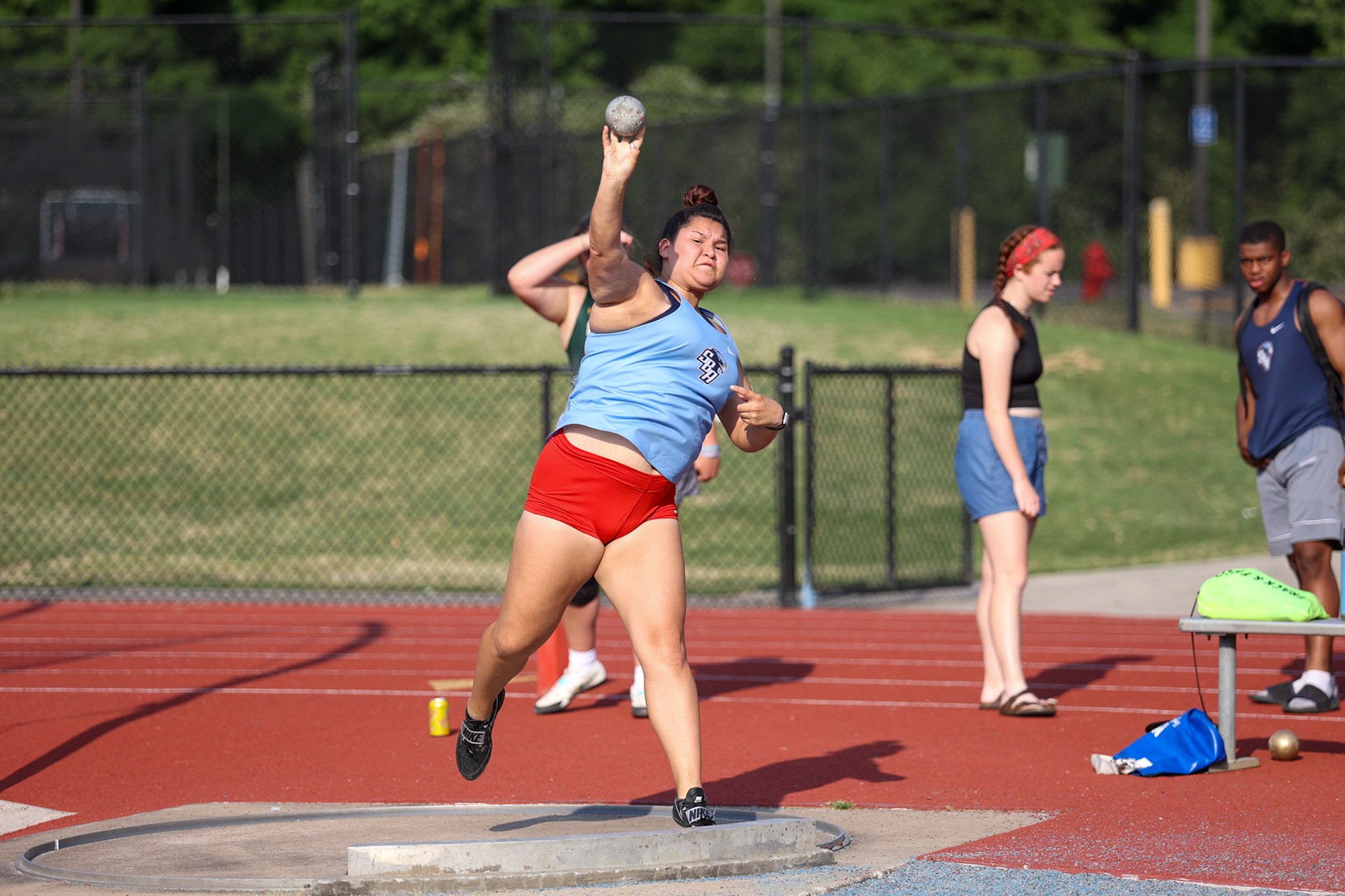 St. Benedict Track at MUS Region Meet on May 11, 2022. (Ryan Beatty/SBA)