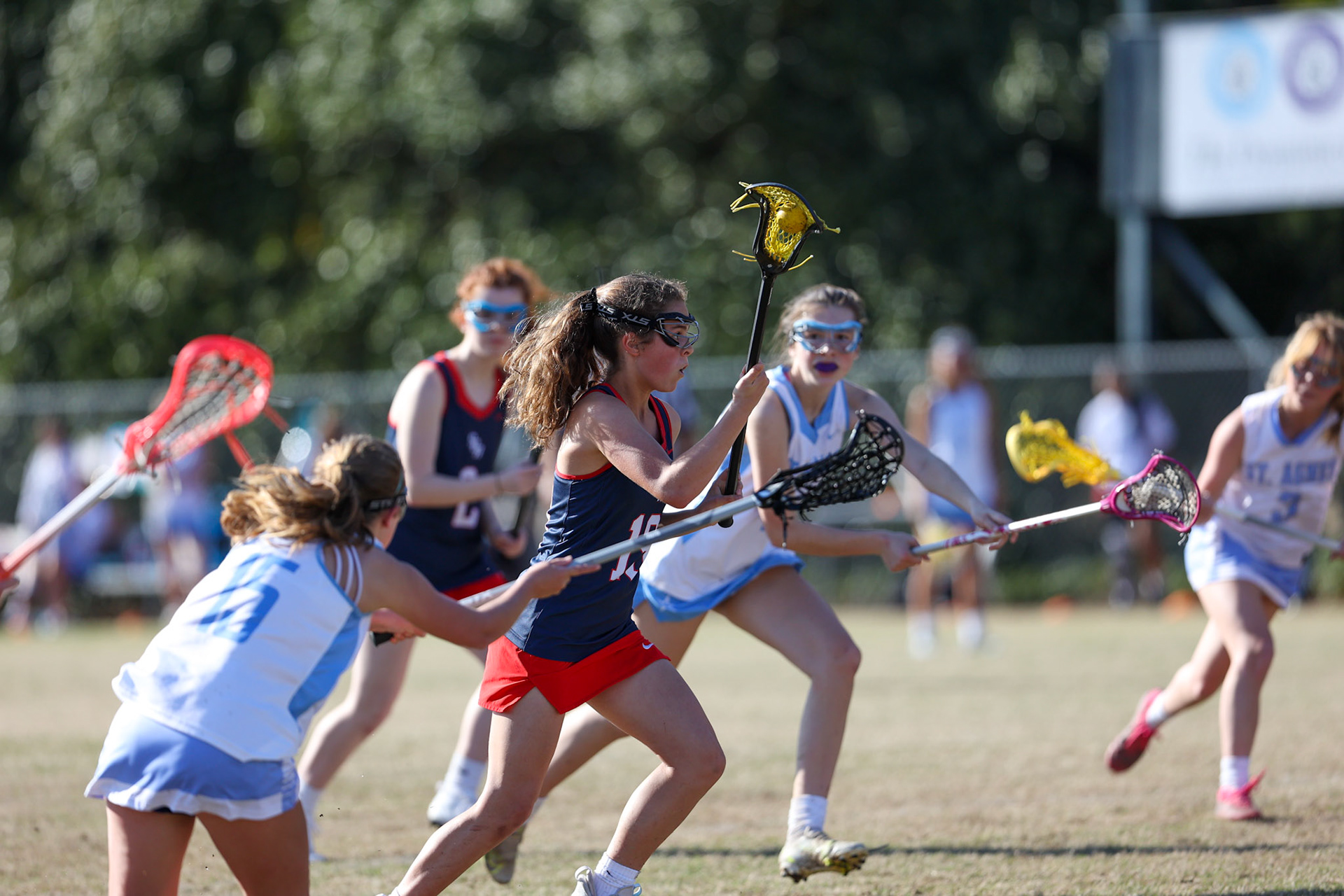 St. Benedict Girls Lacrosse vs St. Agnes on April 5, 2022 at St. Agnes Academy in Memphis, TN. (Ryan Beatty/SBA)