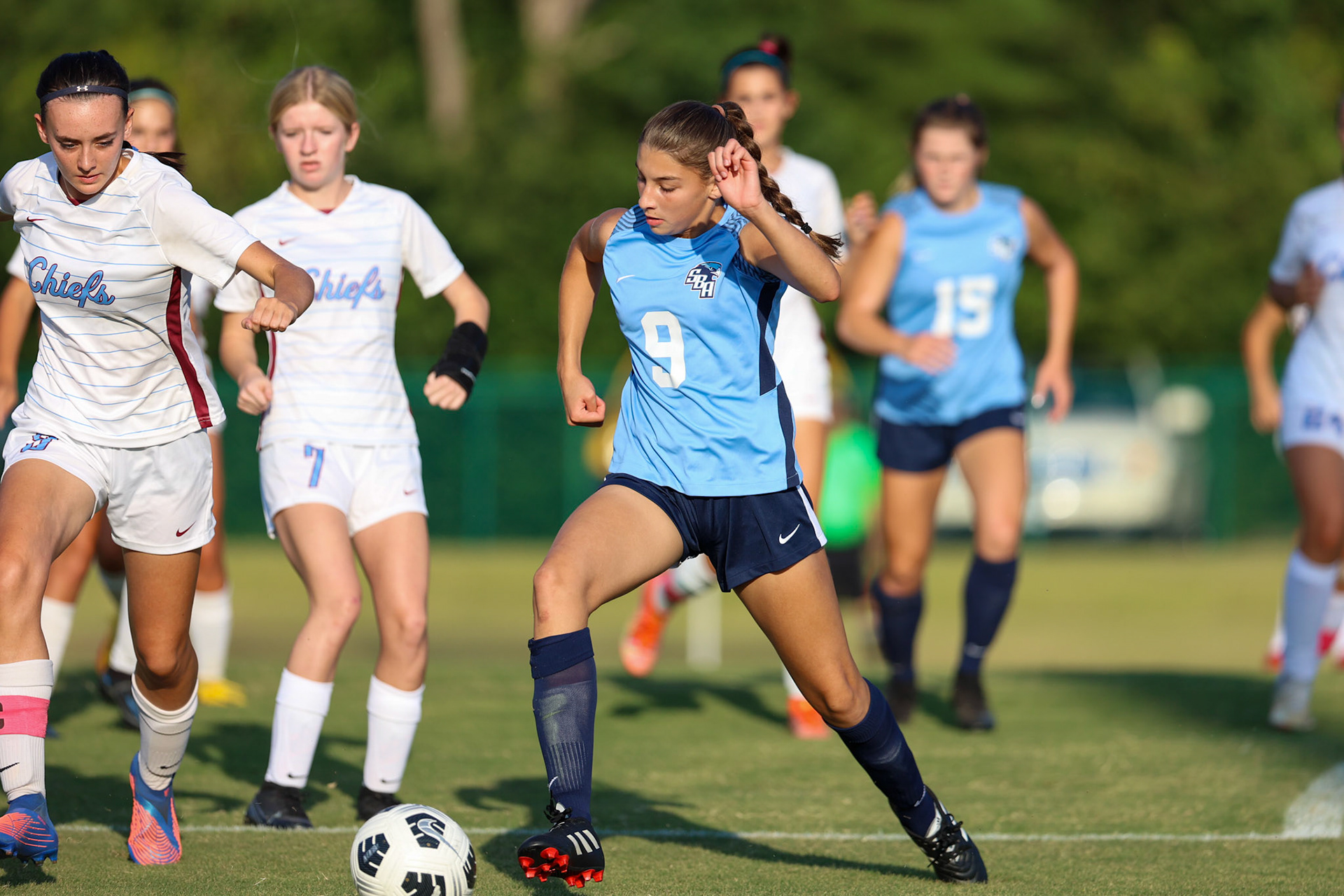 St. Benedict Soccer vs Magnolia Heights at St. Benedict on Thursday, September 15, 2022. (Ryan Beatty/SBA)