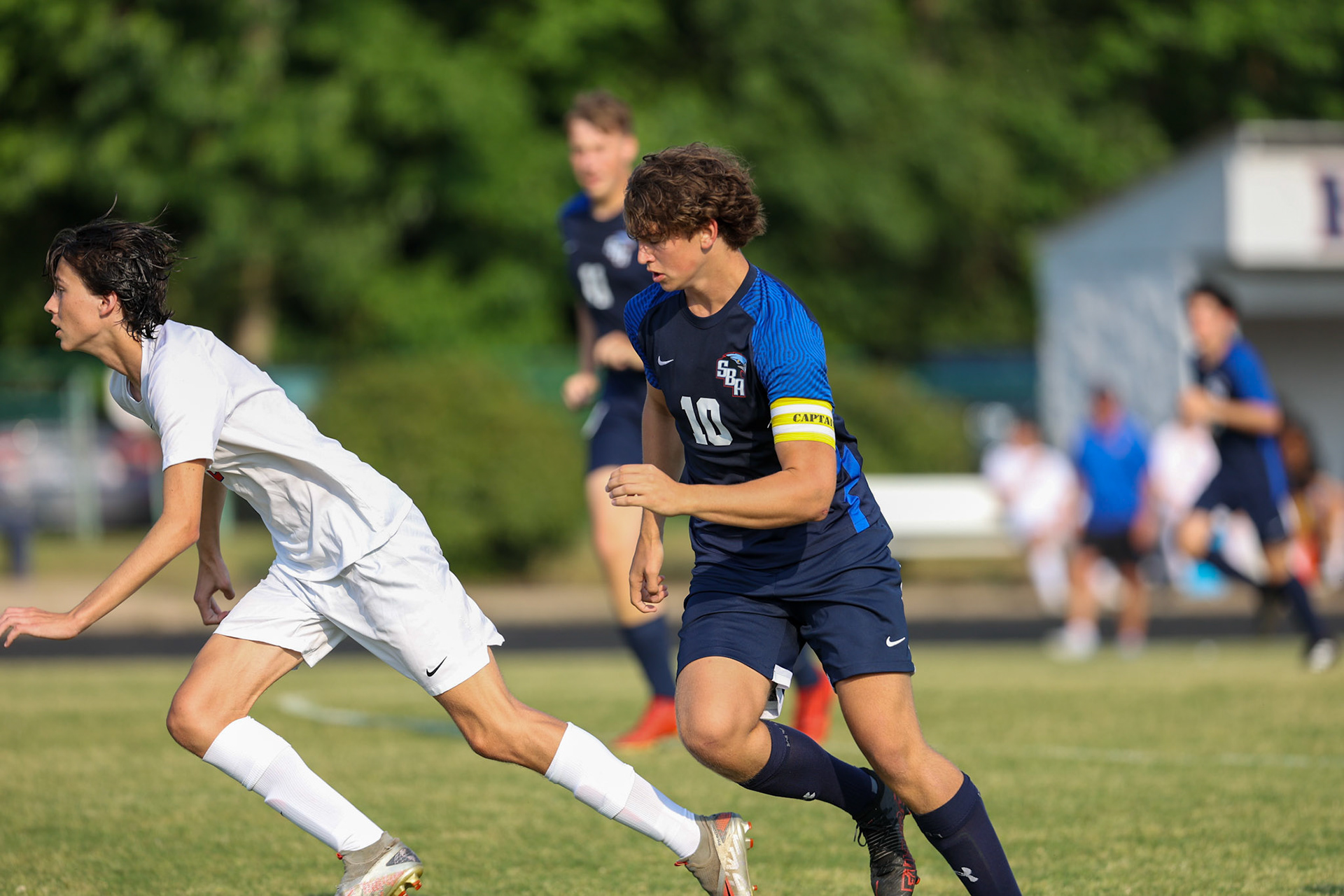 St. Benedict Soccer vs MUS at St. Benedict at Auburndale High School in Memphis, TN on May 12, 2022. (Ryan Beatty/SBA)