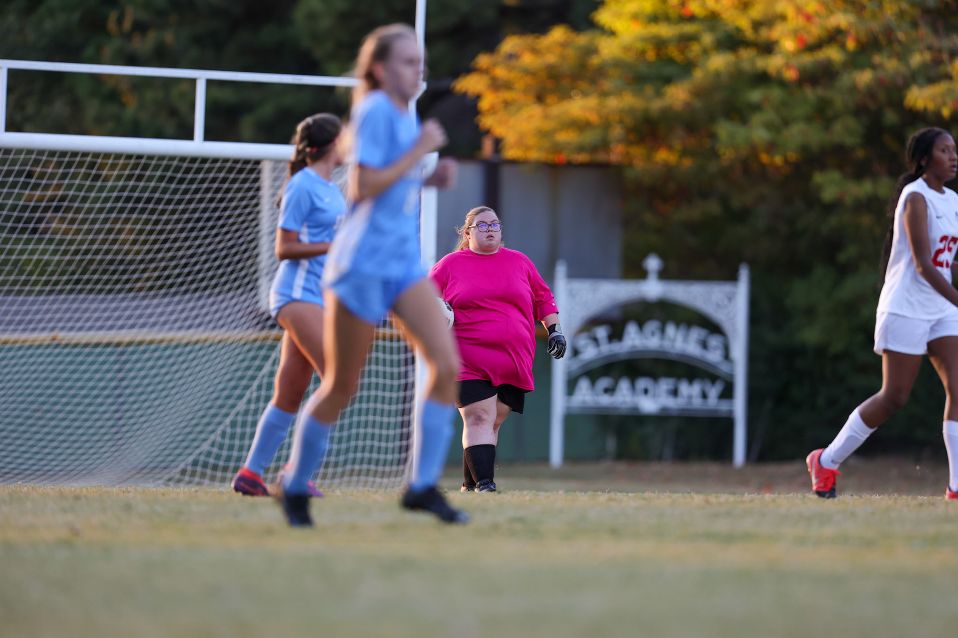 SBA Soccer vs St. Agnes at St. Agnes Academy in Memphis, TN on October 3, 2022. (Ryan Beatty)