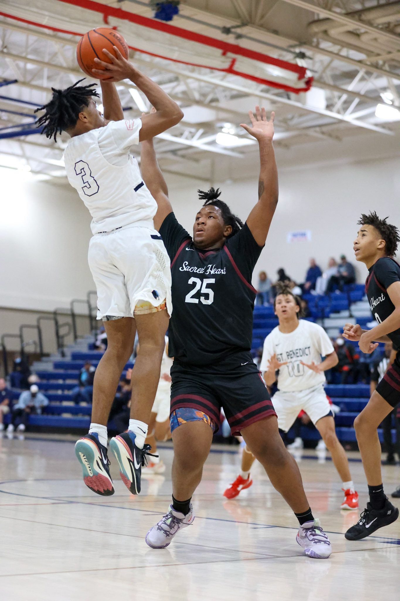 SBA Boys Basketball vs Sacred Heart. (Ryan Beatty Photo)