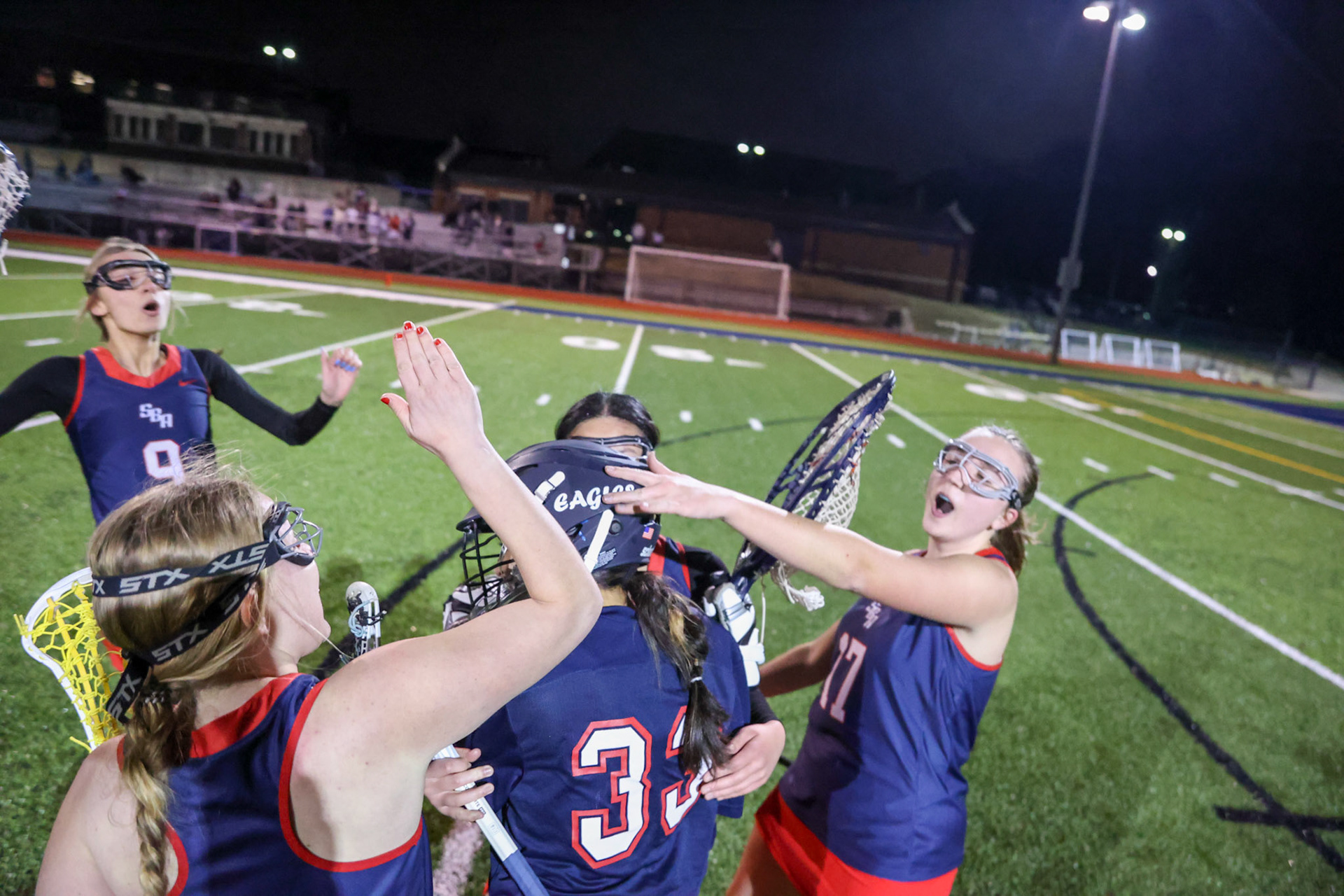 SBA Girls Lacrosse vs Lausanne on Wednesday, March 8, 2023. (Ryan Beatty Photo)