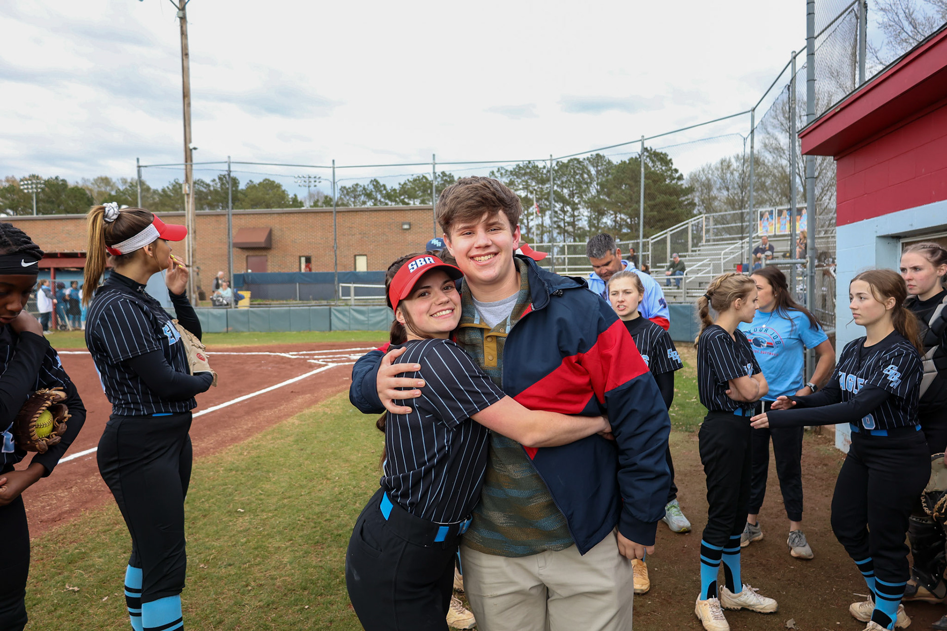 St. Benedict Softball vs St. Agnes Academy on Wednesday April 6, 2022 at St. Benedict At Auburndale High School in Memphis, TN. (Ryan Beatty/SBA)