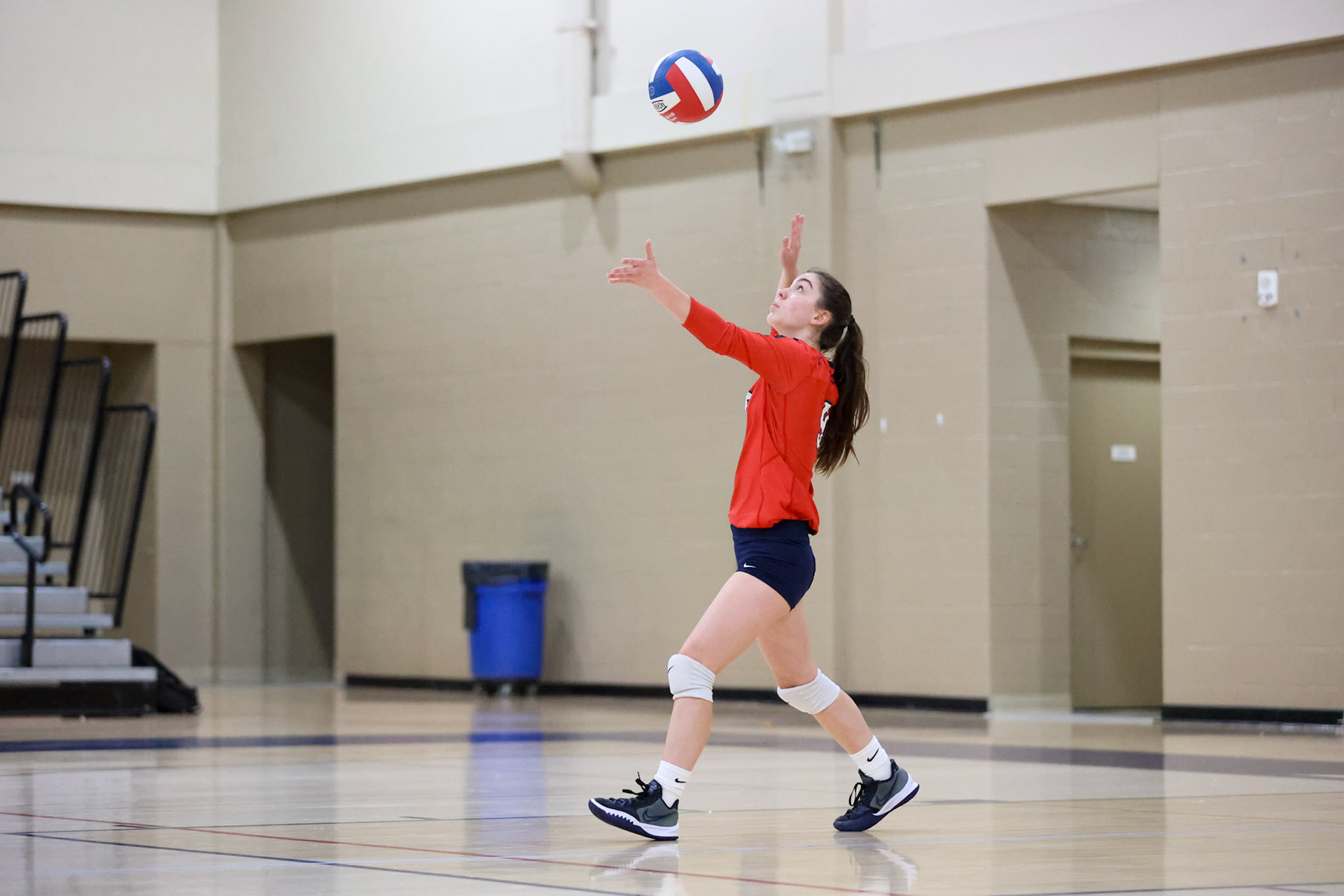 St. Benedict Volleyball vs Hutchison at St. Benedict on Tuesday, September 13, 2022. (Ryan Beatty/SBA)
