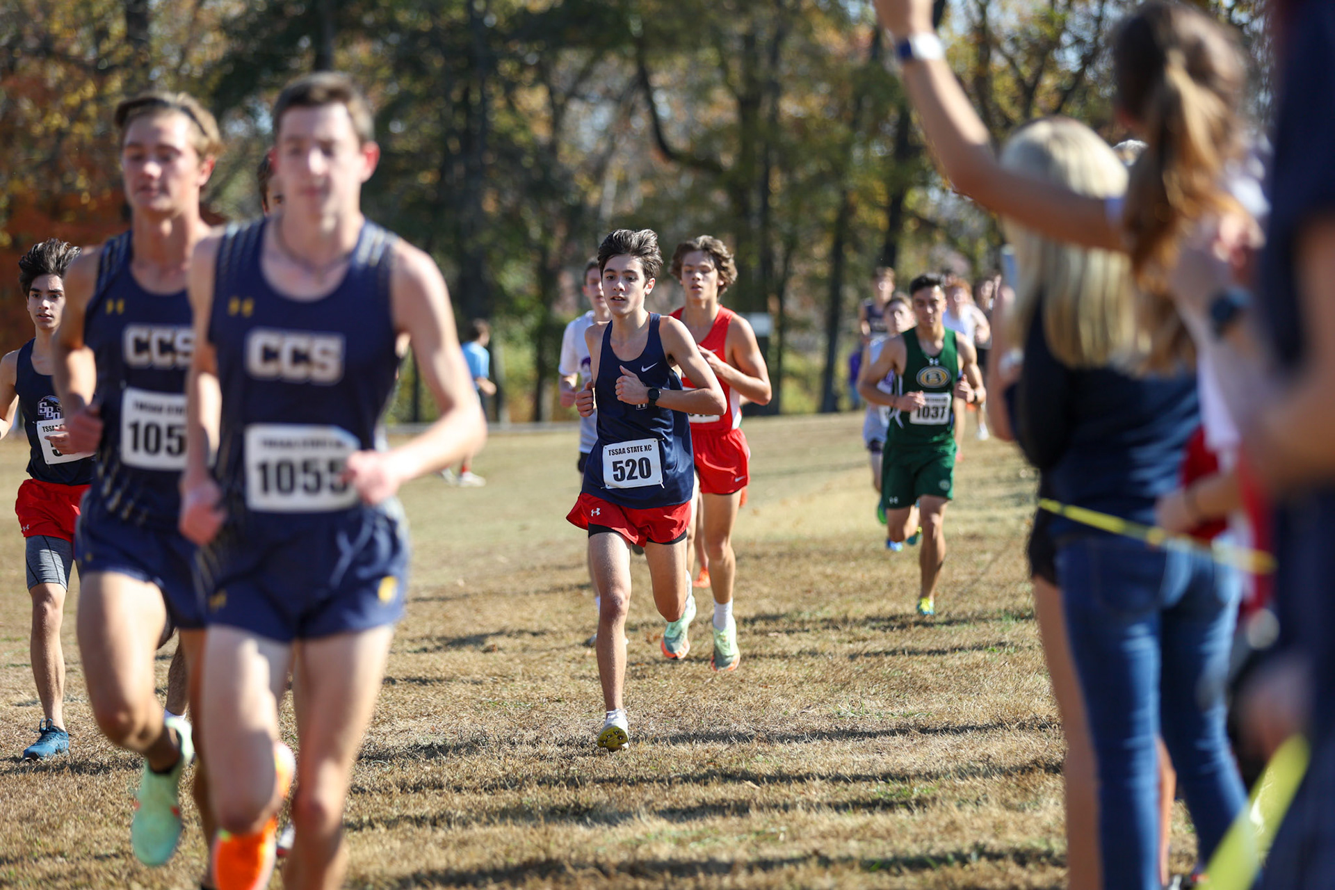 TSSAA Cross Country State Race on Nov. 3rd, 2022 in Hendersonville, TN. (Ryan Beatty/SBA)