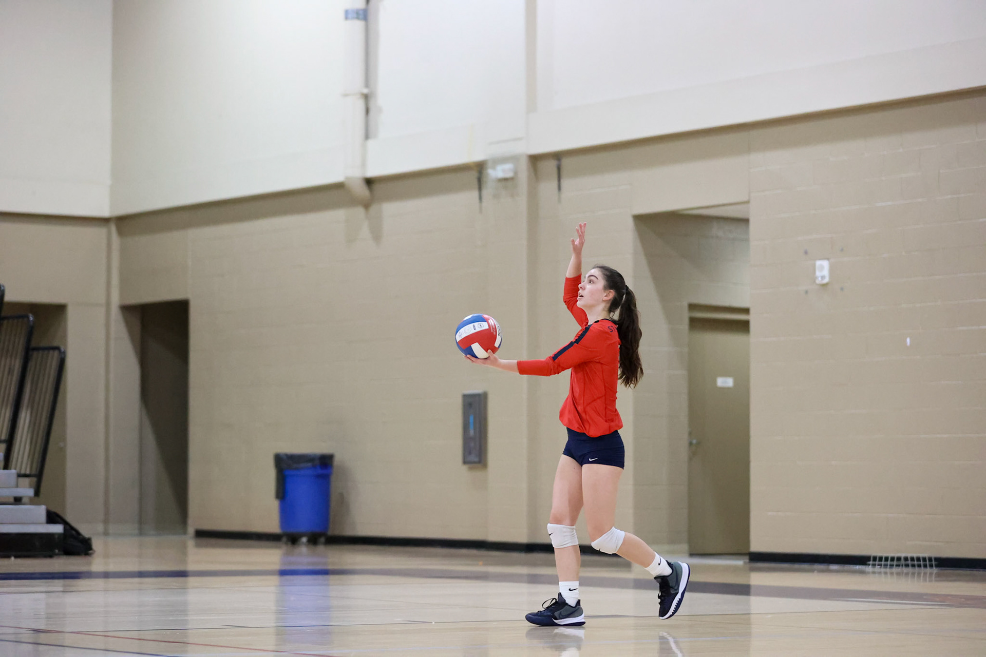 St. Benedict Volleyball vs Hutchison at St. Benedict on Tuesday, September 13, 2022. (Ryan Beatty/SBA)