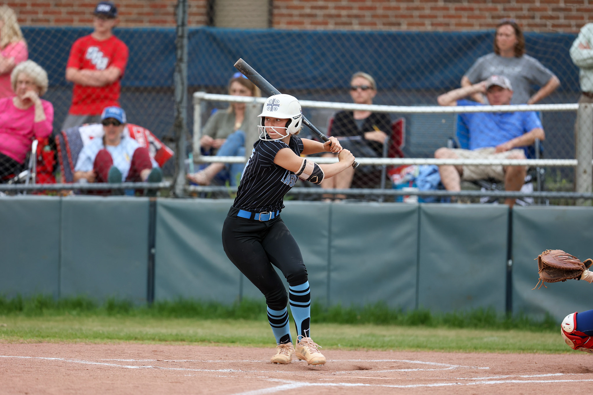 St. Benedict Softball vs Tipton Rosemark Academy at St. Benedict High School in Memphis, TN on May 3, 2022. (Ryan Beatty/SBA)