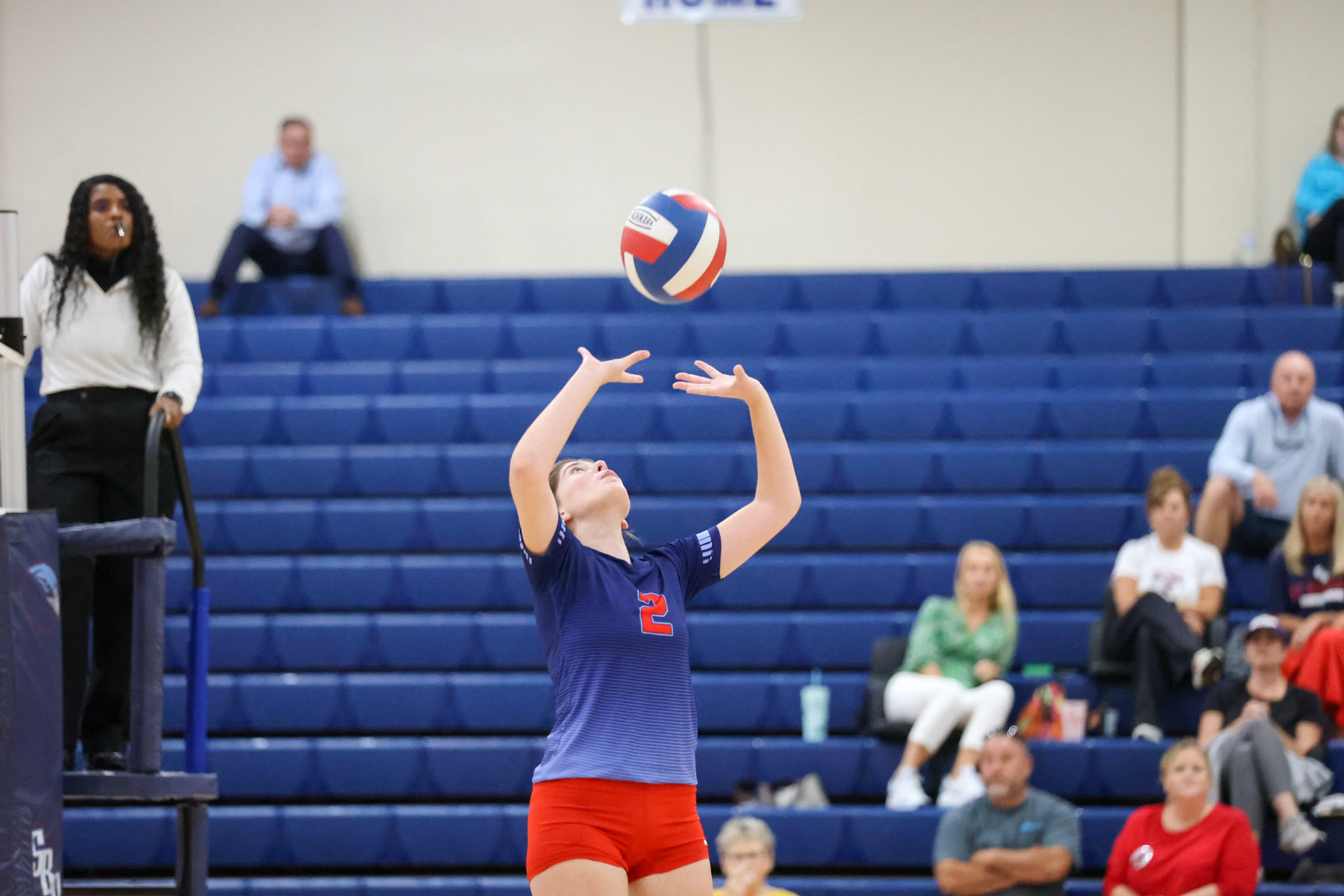 St. Benedict Volleyball vs Hutchison at St. Benedict on Tuesday, September 13, 2022. (Ryan Beatty/SBA)