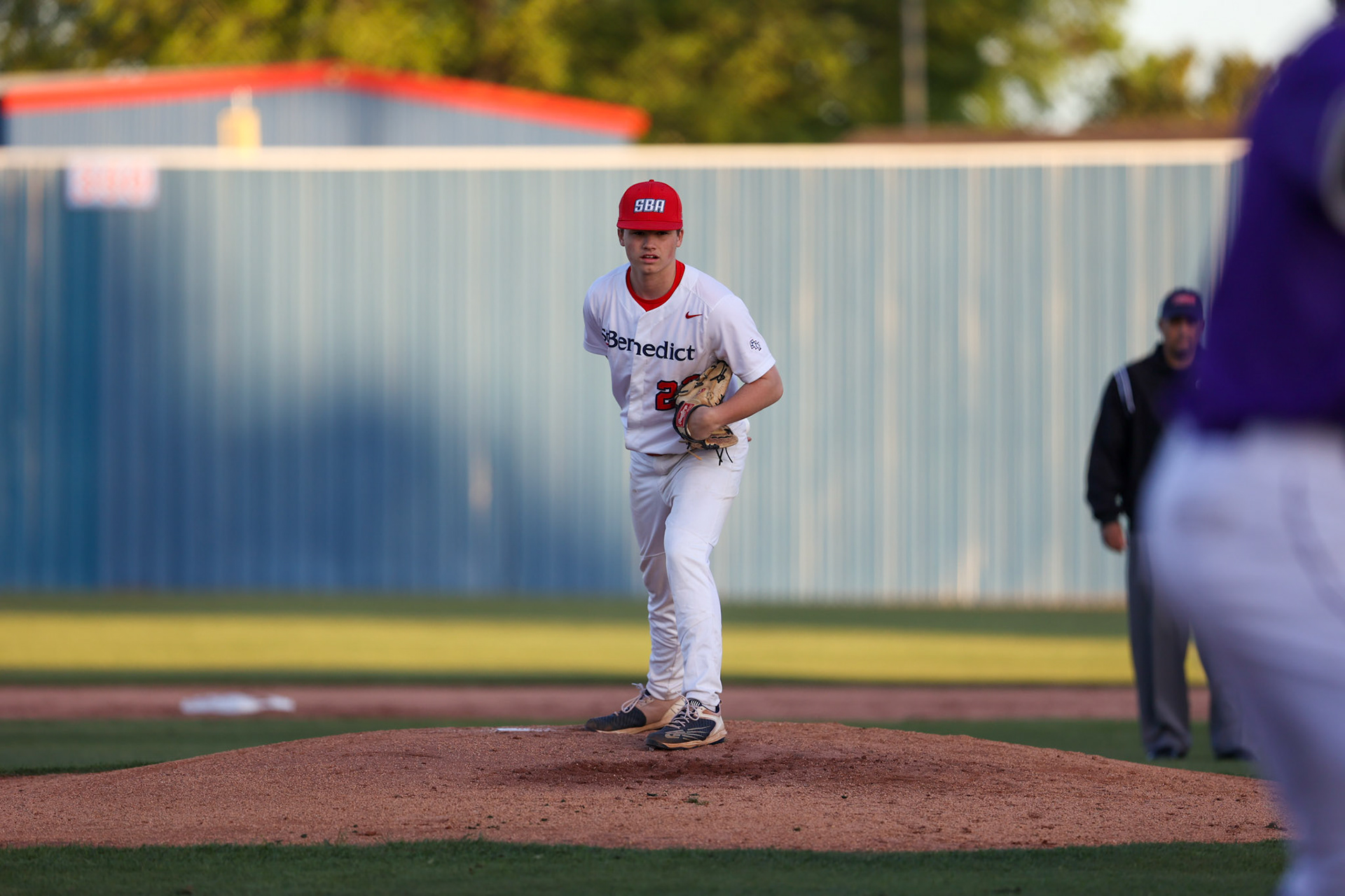 St. Benedict Baseball Senior Night vs CBHS at St. Benedict at Auburndale High School on April 26, 2022.  (Ryan Beatty/SBA)
