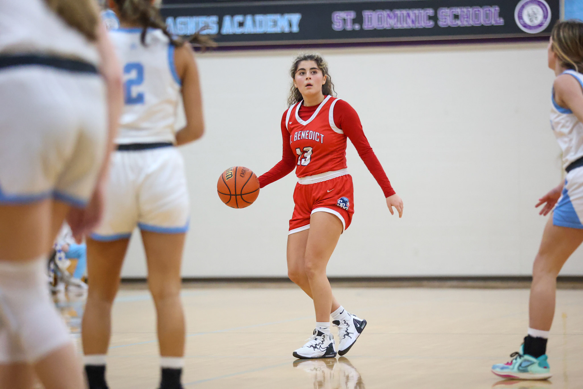 SBA Girls Basketball vs St. Agnes on Monday, January 23, 2022. (Ryan Beatty Photo)