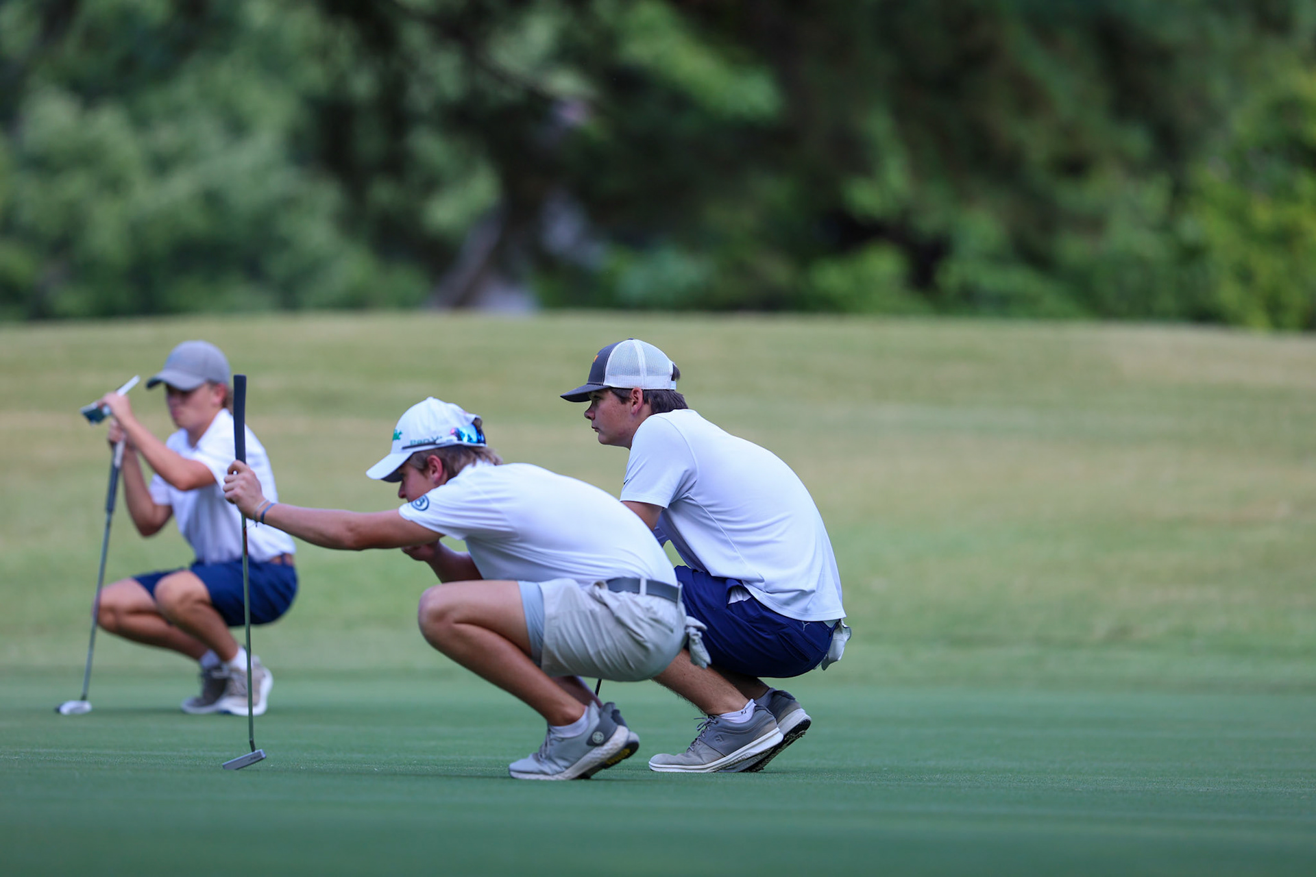 St. Benedict Boys Golf vs Briarcrest at the Lakeland Golf Club on Thursday, September 15, 2022. (Ryan Beatty/SBA)